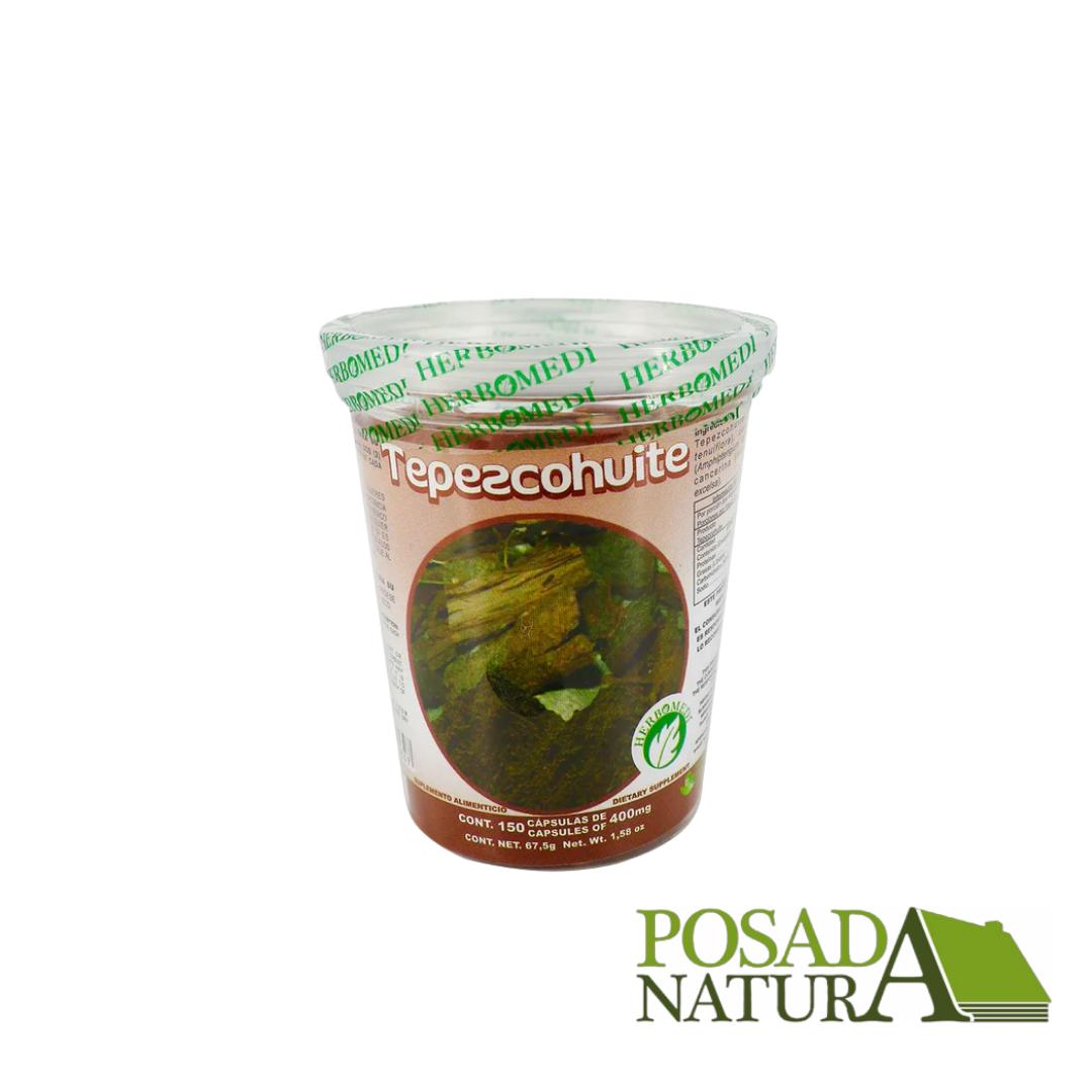 Capsulas de Tepezcohuite 