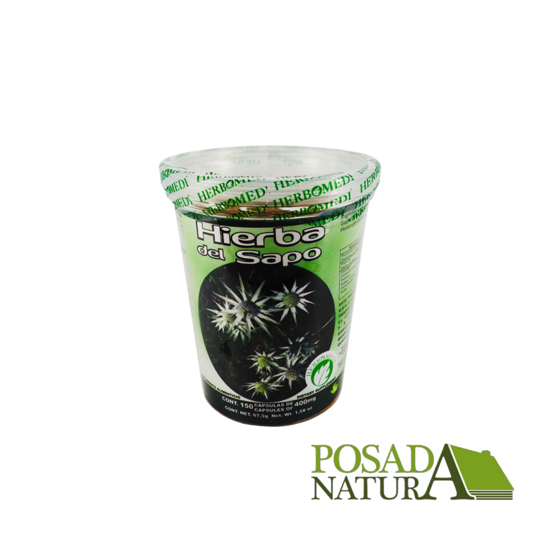 Capsulas de Hierba del Sapo