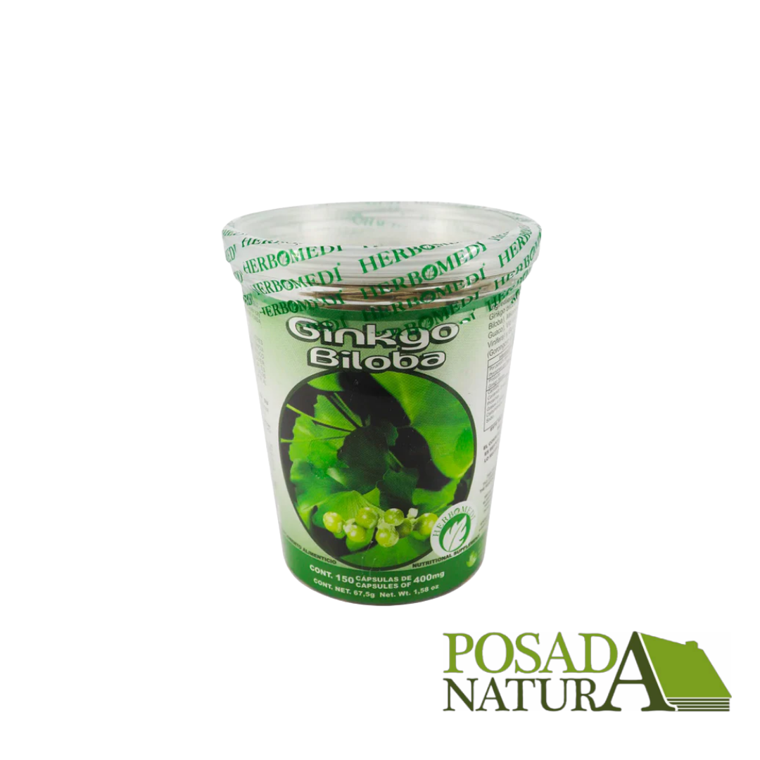 Capsulas Ginkgo Biloba