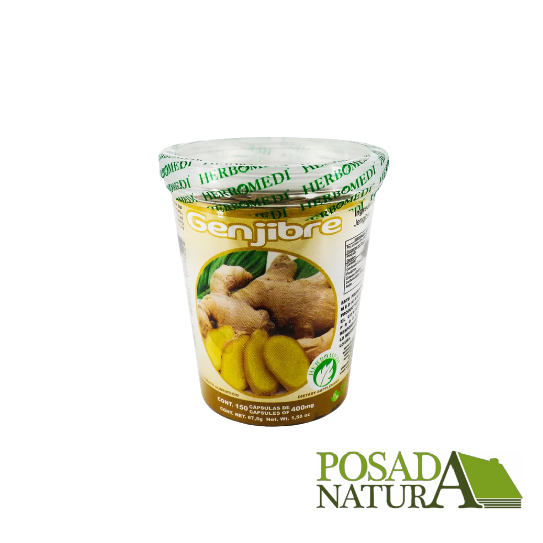 Capsulas de Jengibre 