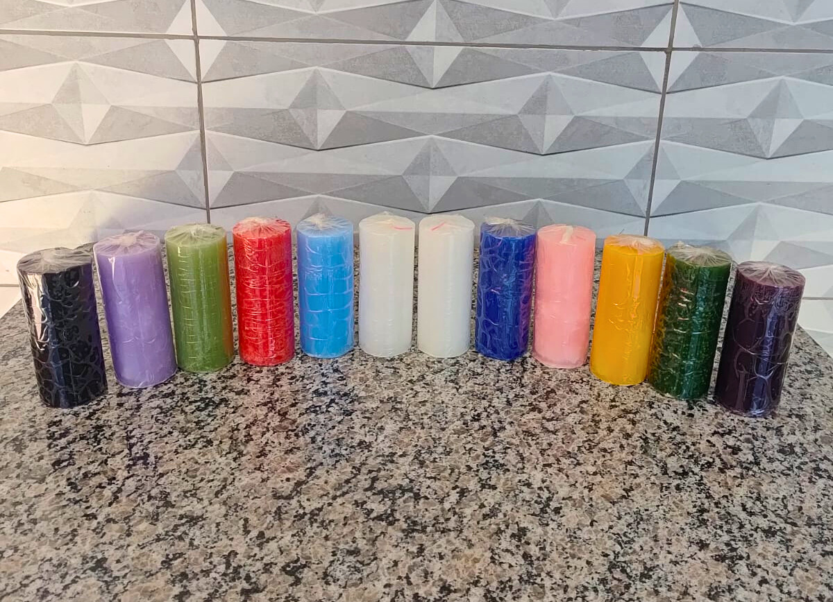 Vela Votiva 7 Dias, 13.5cm, todas as cores.