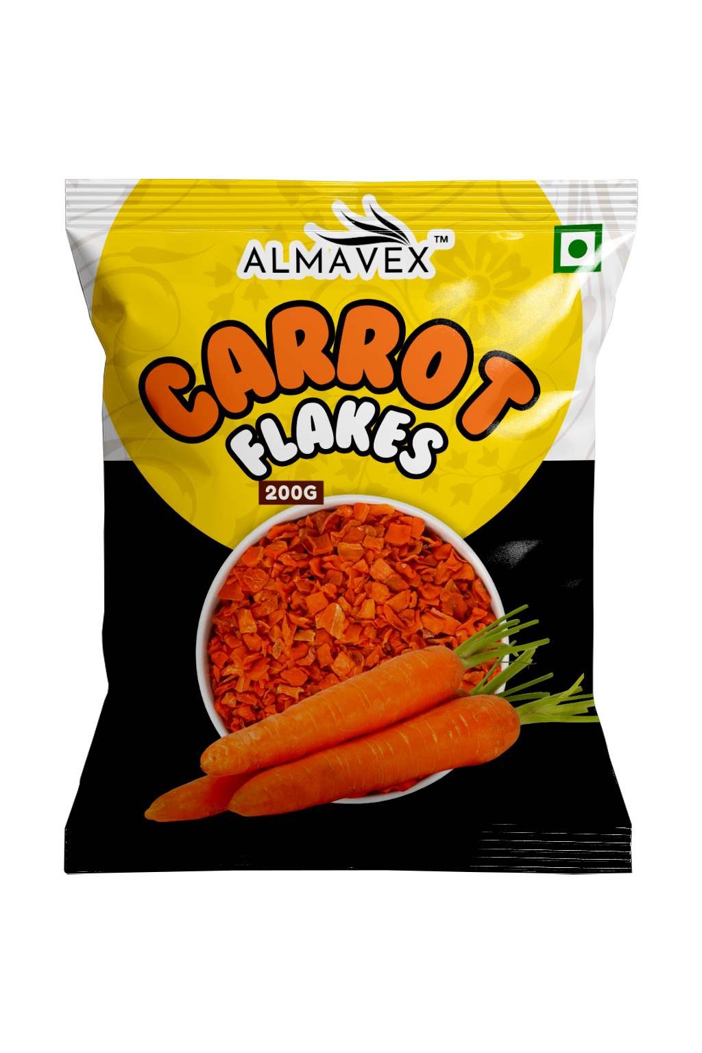 Almavex Carrot Flakes 200g