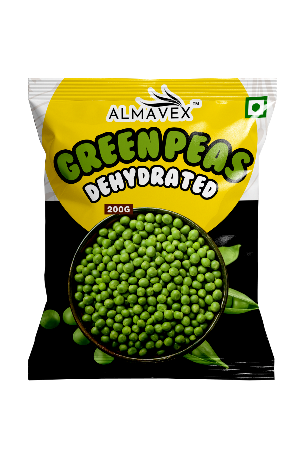Almavex Dehydrated Green Peas 200g