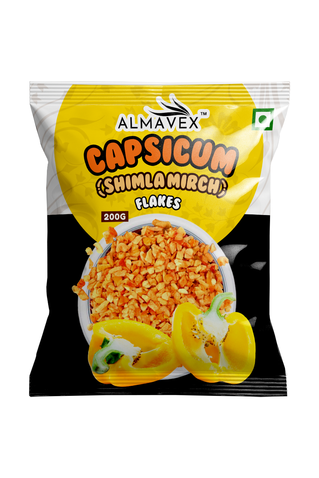 Capsicum (Shimlamirch) Flakes 200g - Almavex