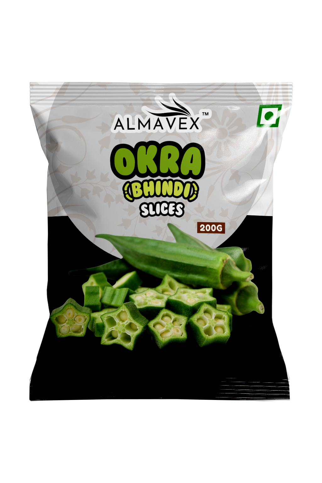 Almavex Okra (Bhindi) Slices 200g
