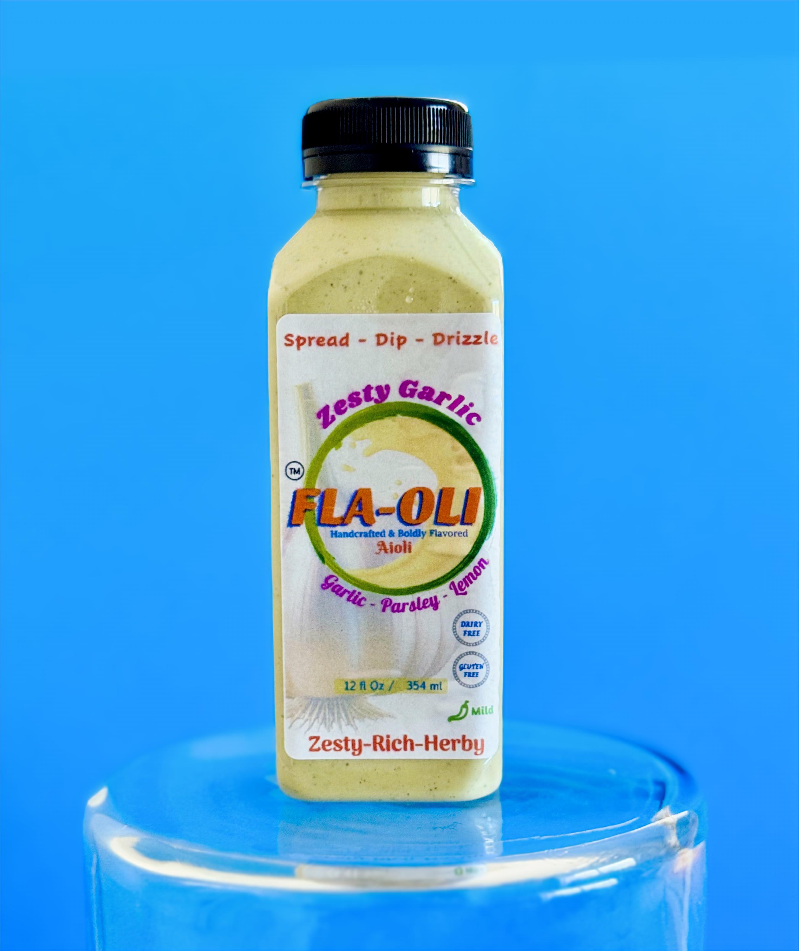 Zesty Garlic Fla-oli