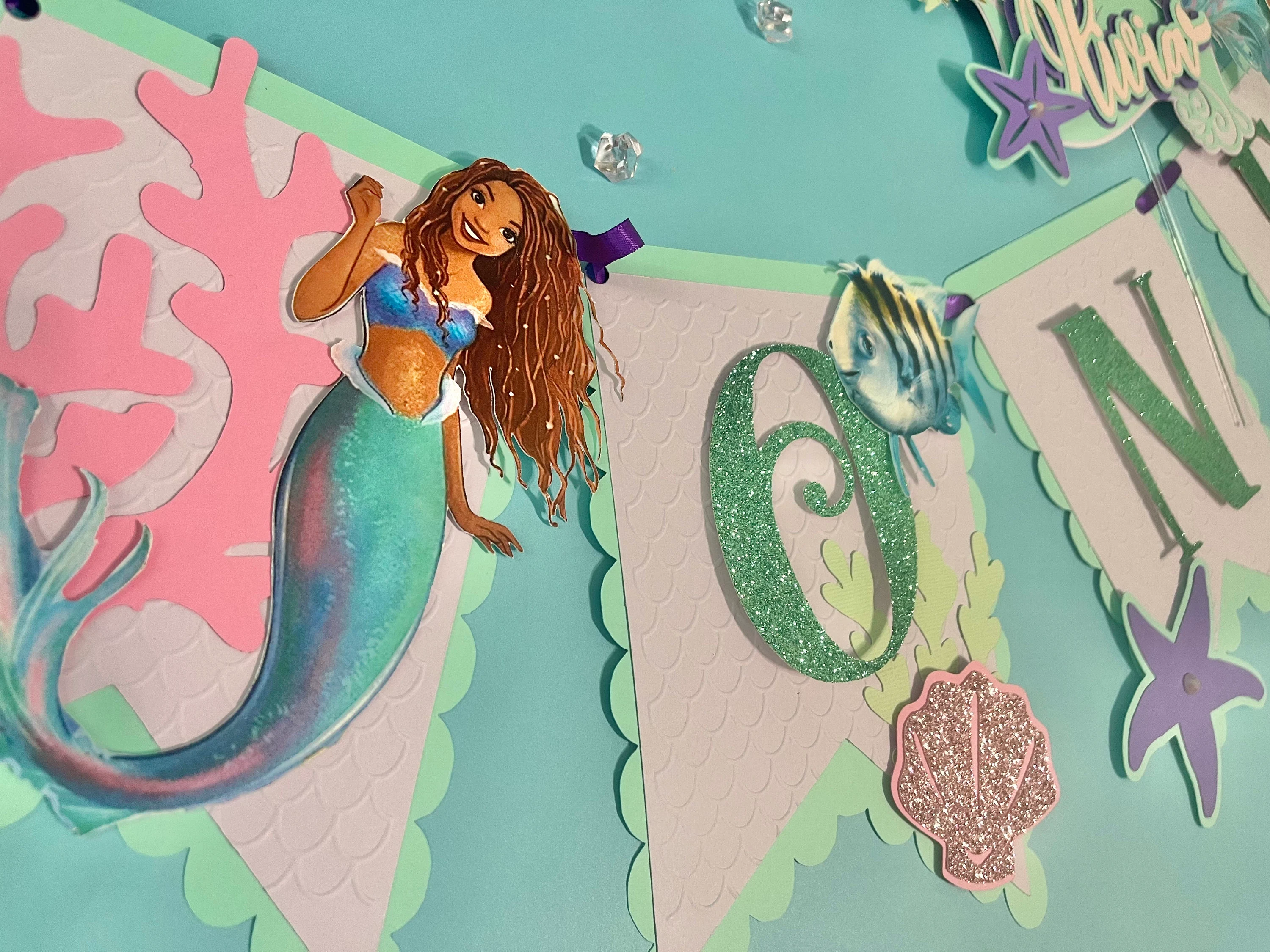 Live Action Little Mermaid Inspired Banner