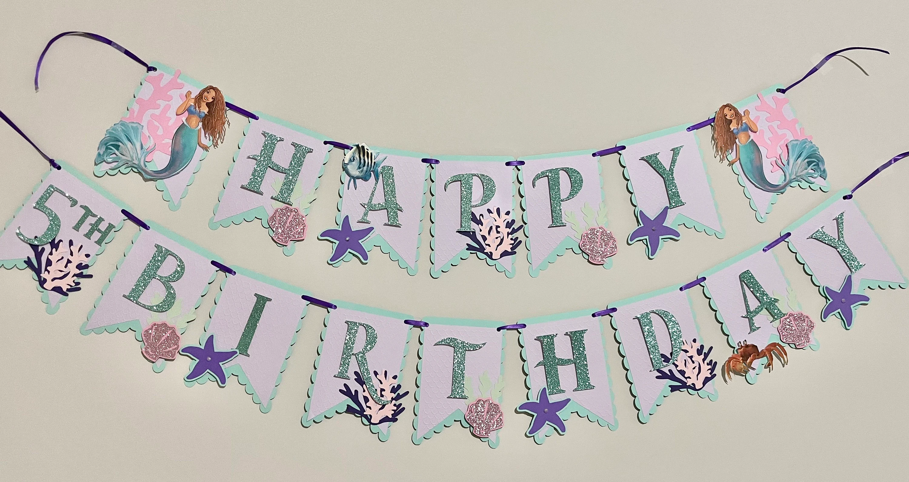 Live Action Little Mermaid Inspired Banner