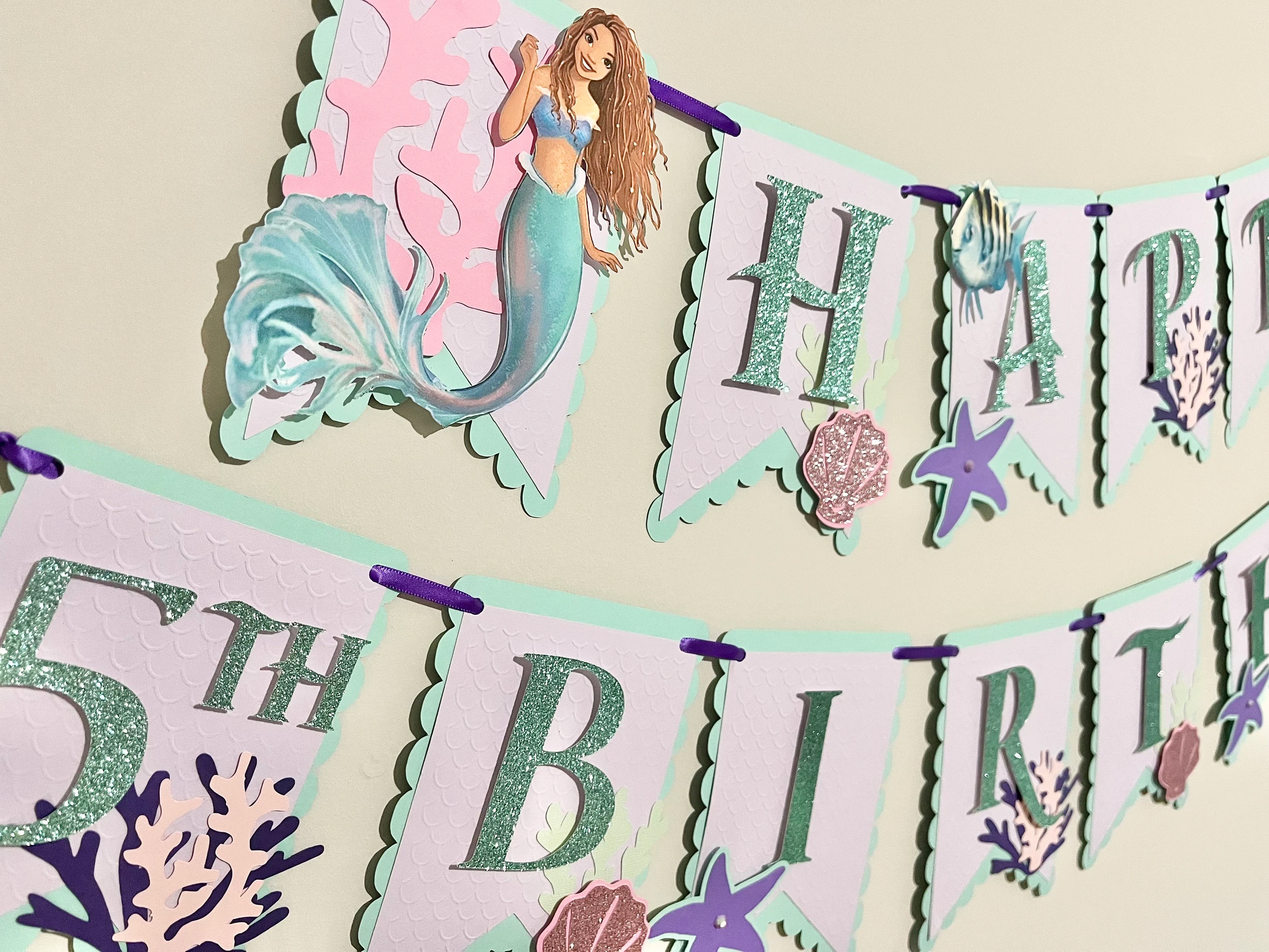 Live Action Little Mermaid Inspired Banner