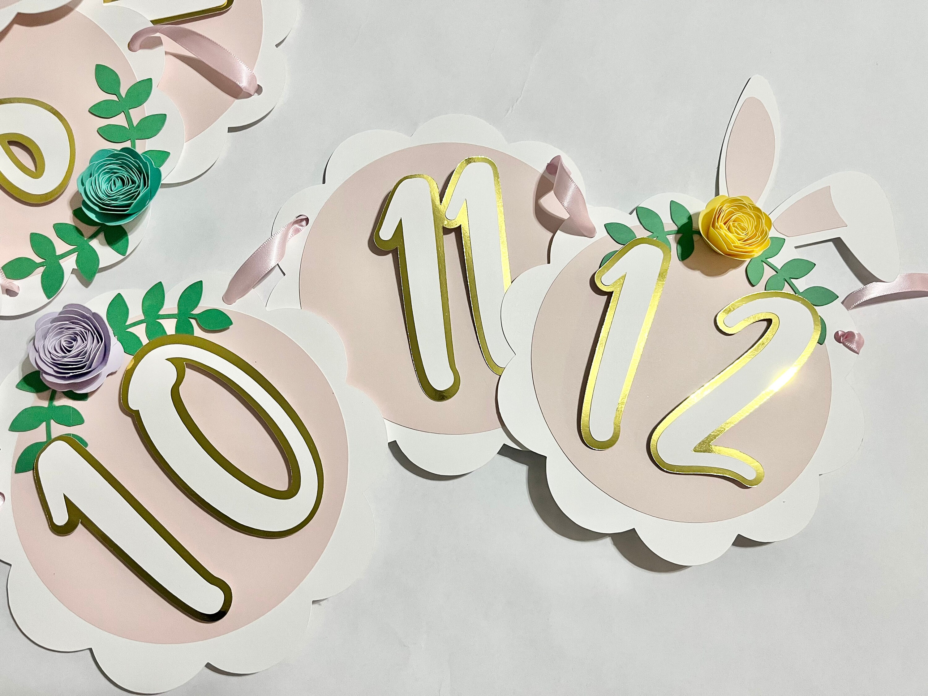 Bunny 12 Month Banner