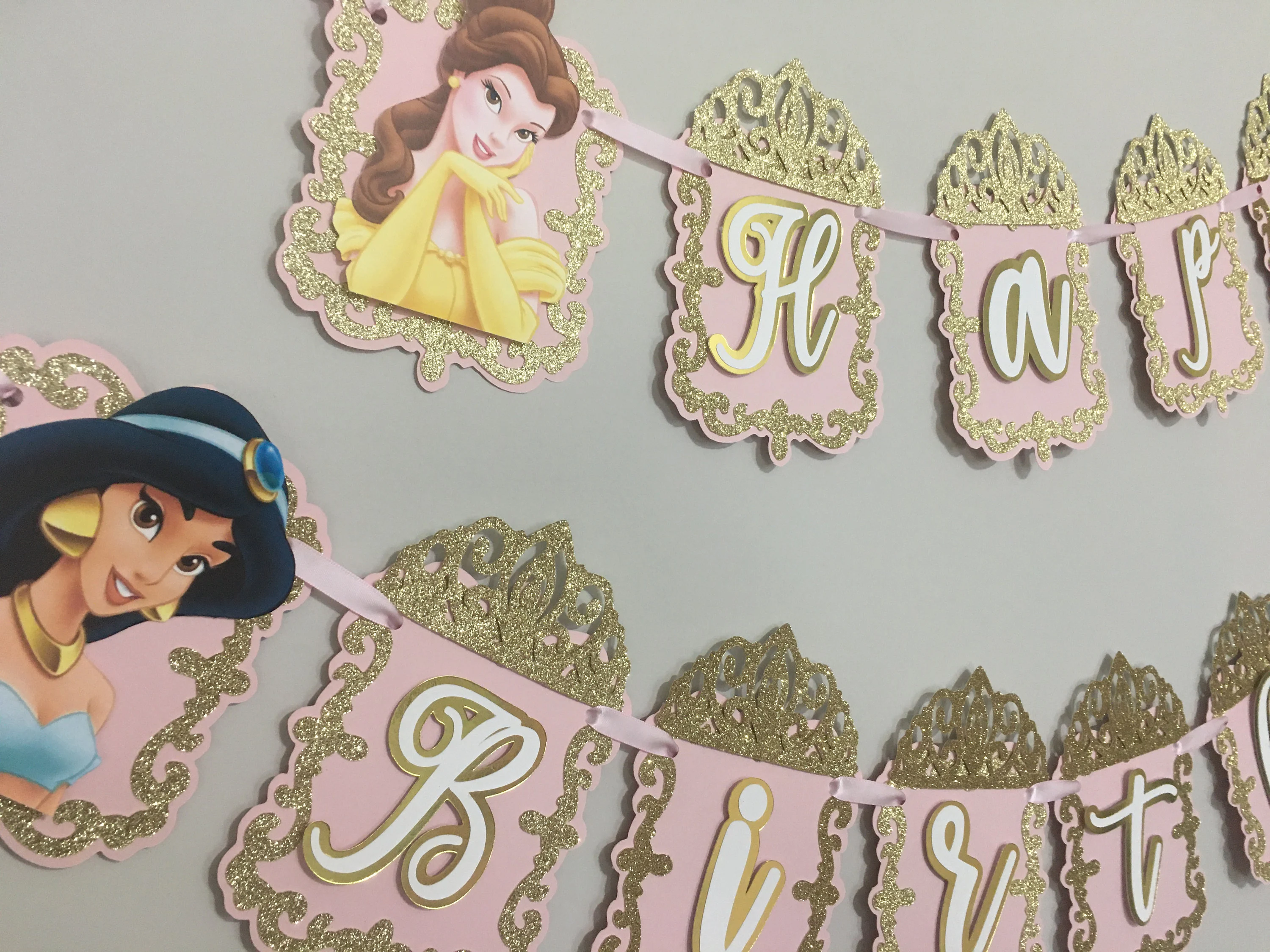 Disney Princess Inspired Banner