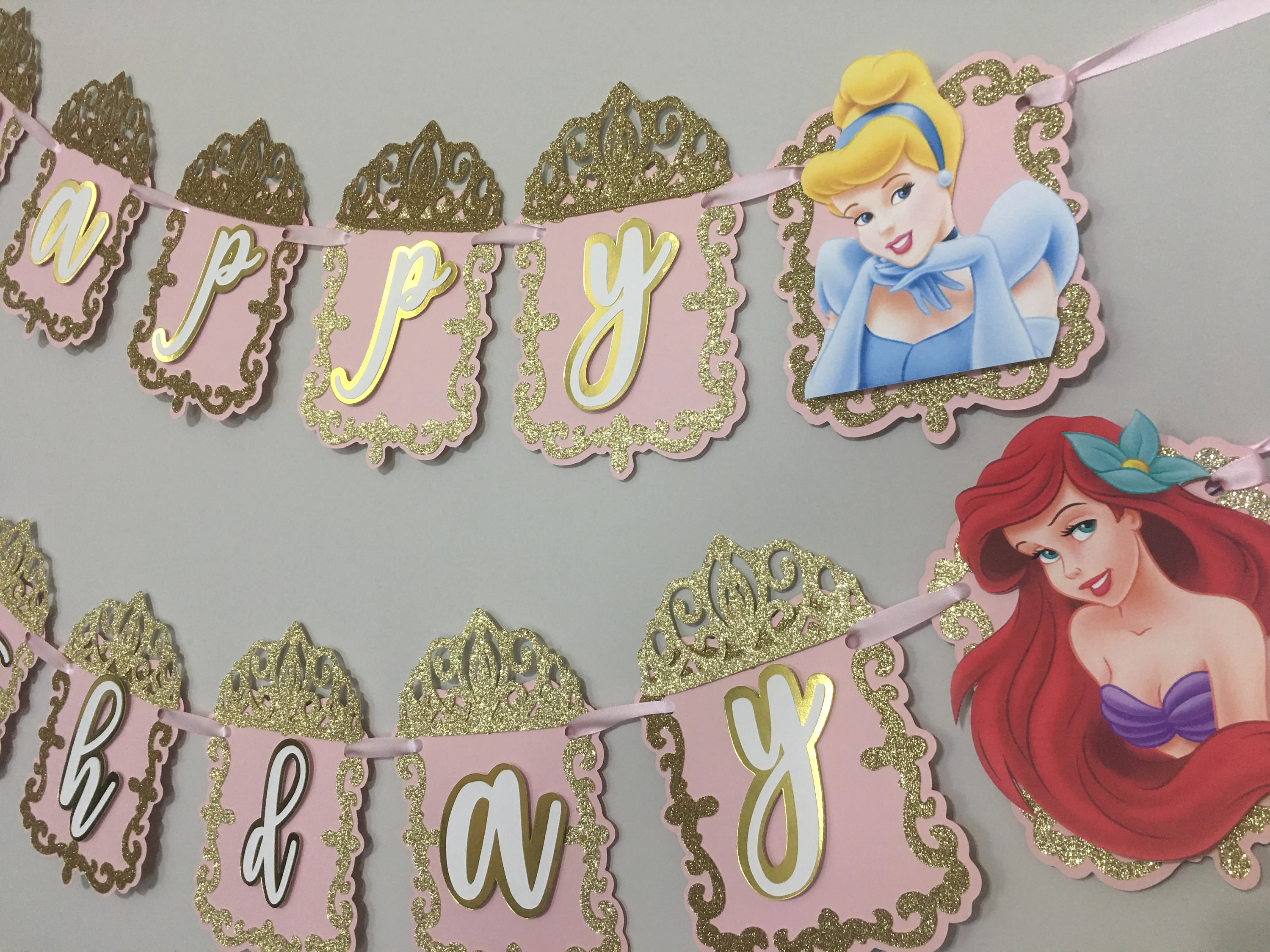 Disney Princess Inspired Banner