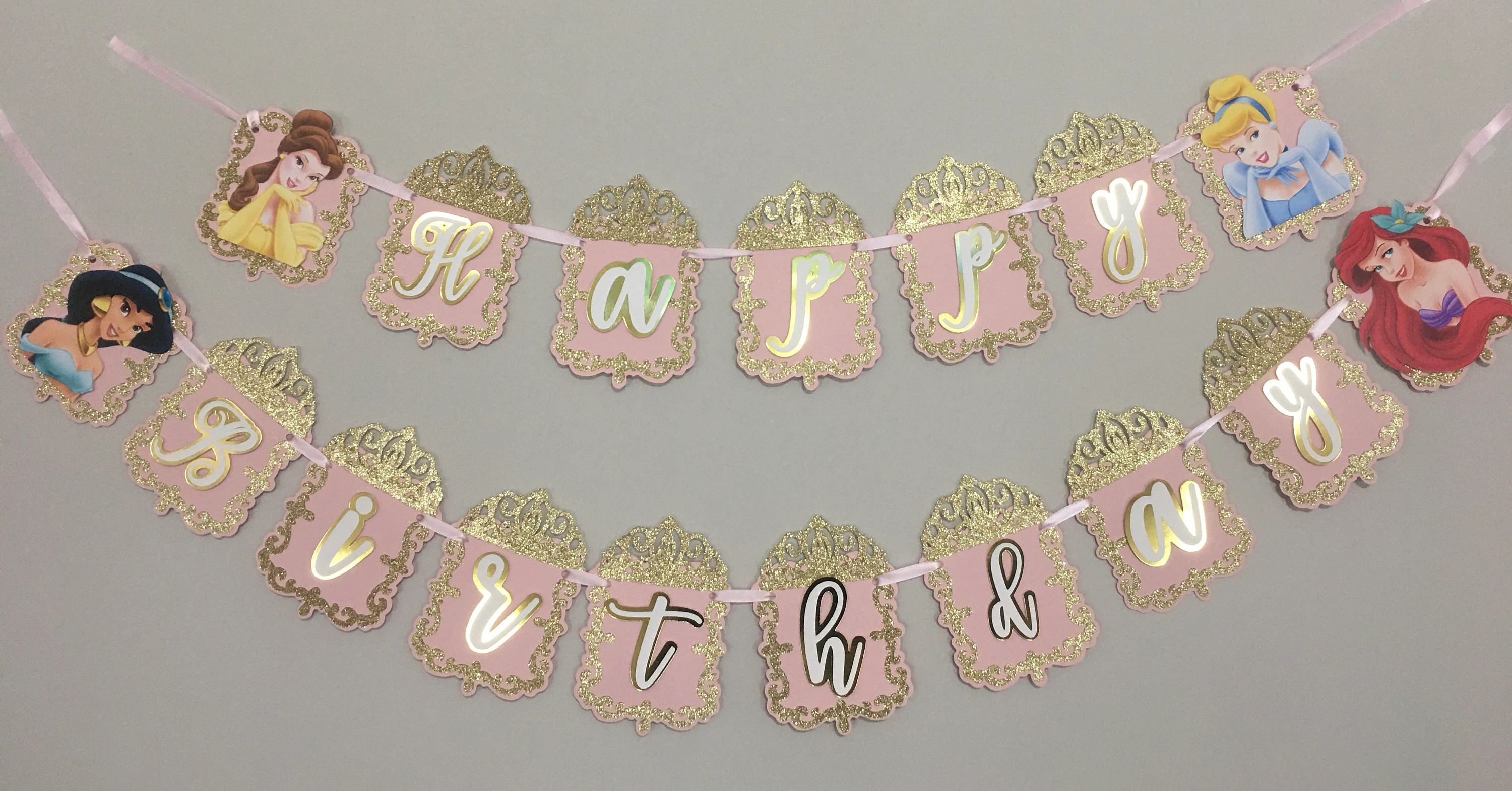 Disney Princess Inspired Banner