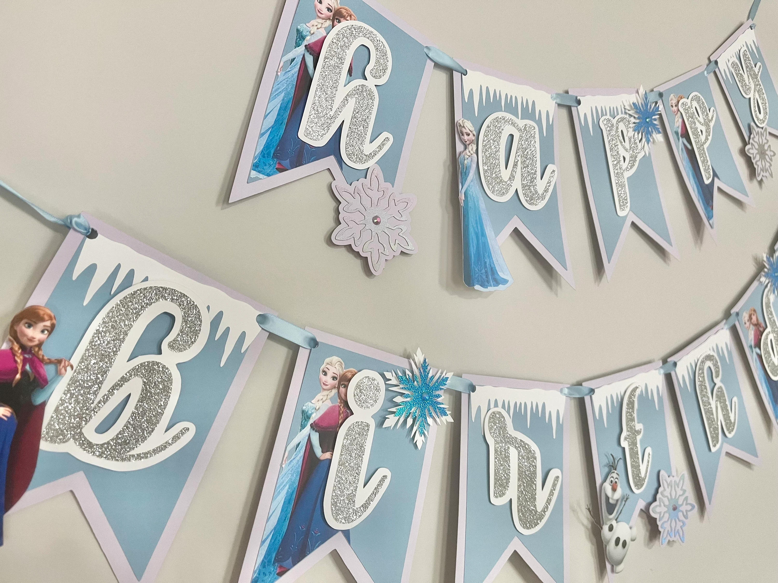 Frozen Inspired Banner