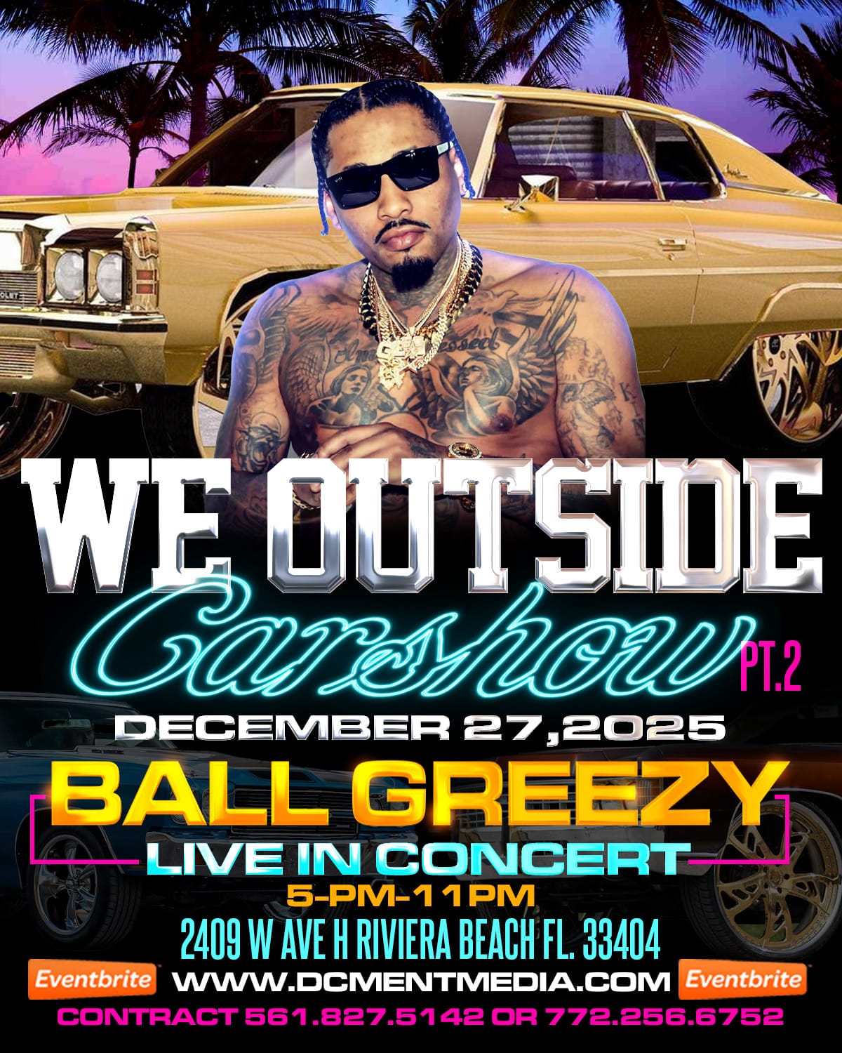 DROP CAR CONTEST ENTRY (COMPETE IN ALL CATEGORIES)