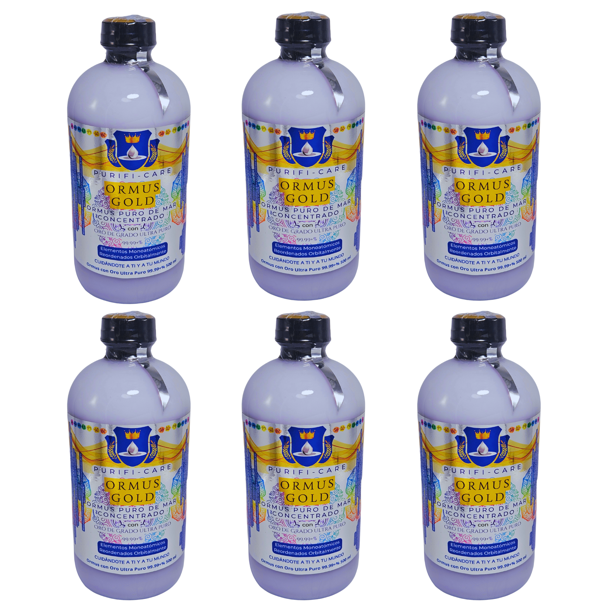 Ormus Gold 6 Pack - 500 ml