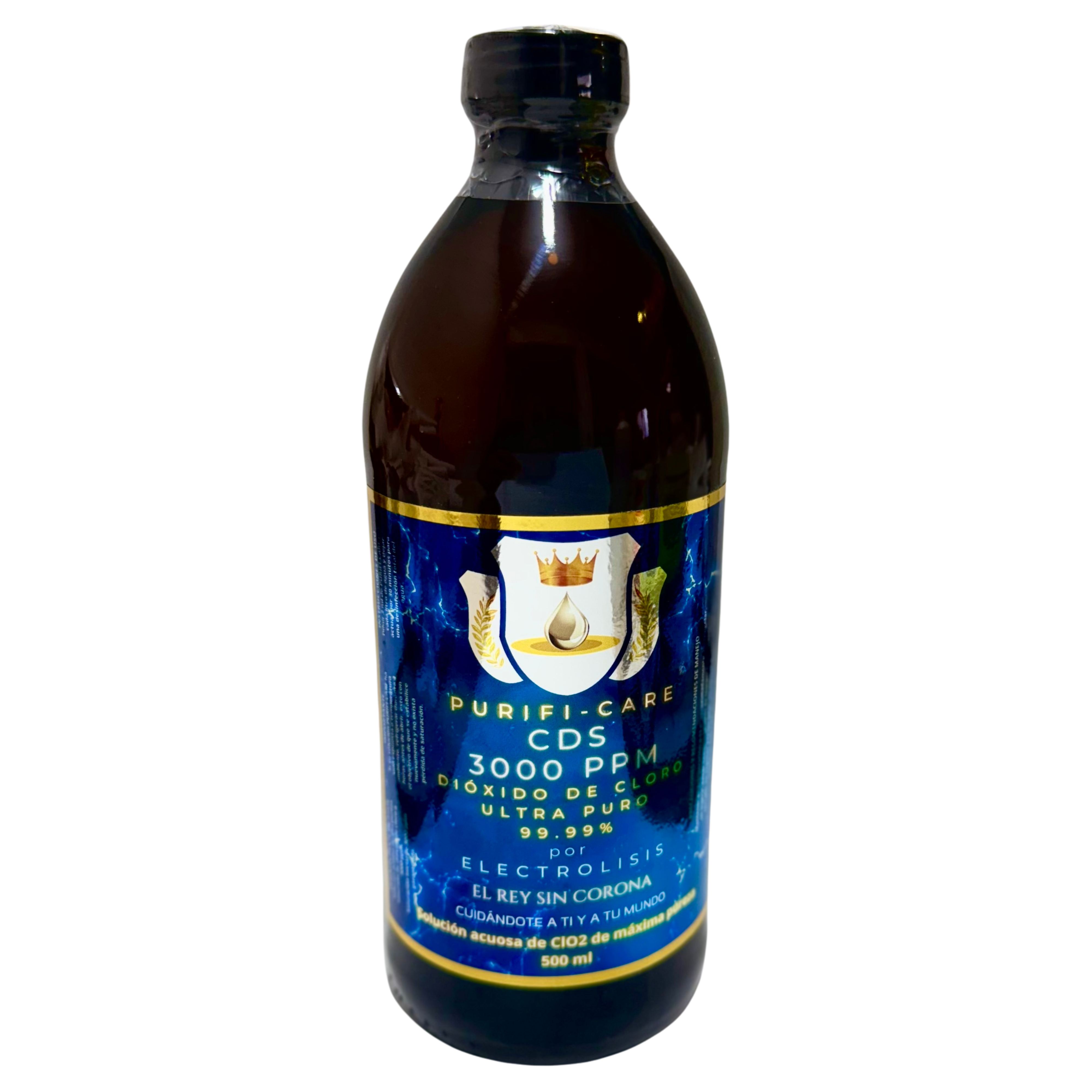 CDS: Dióxido de Cloro a 3000 PPM - 500 ml
