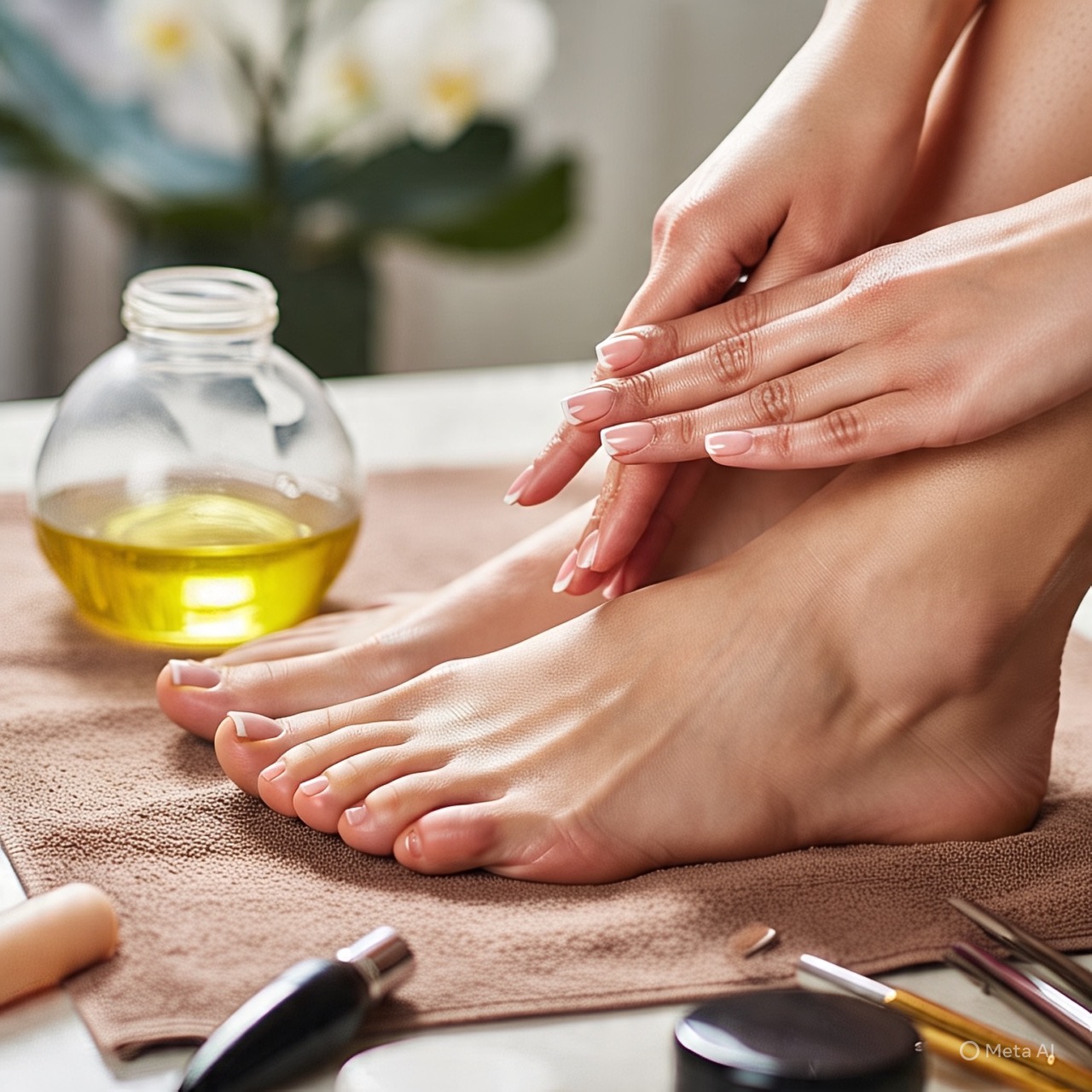 Mani-Pedi with Hand and Foot Spa