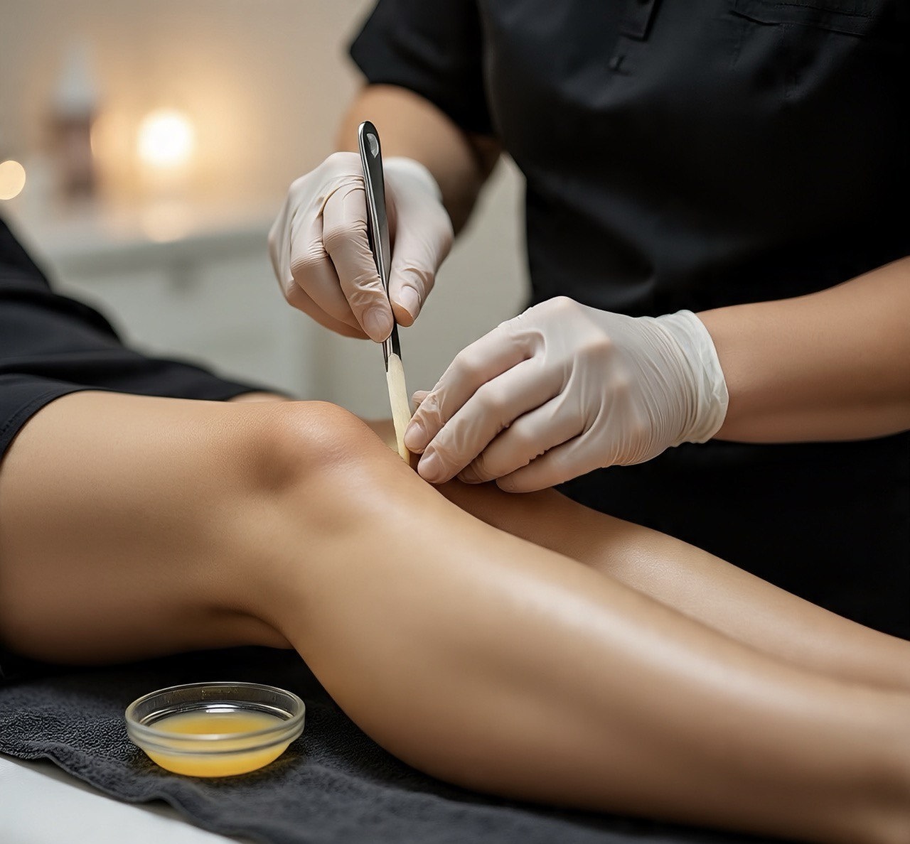 Half Legs Wax Care