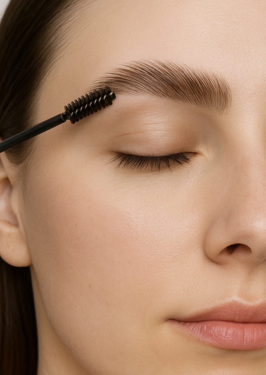 Eyebrow Lamination without Color