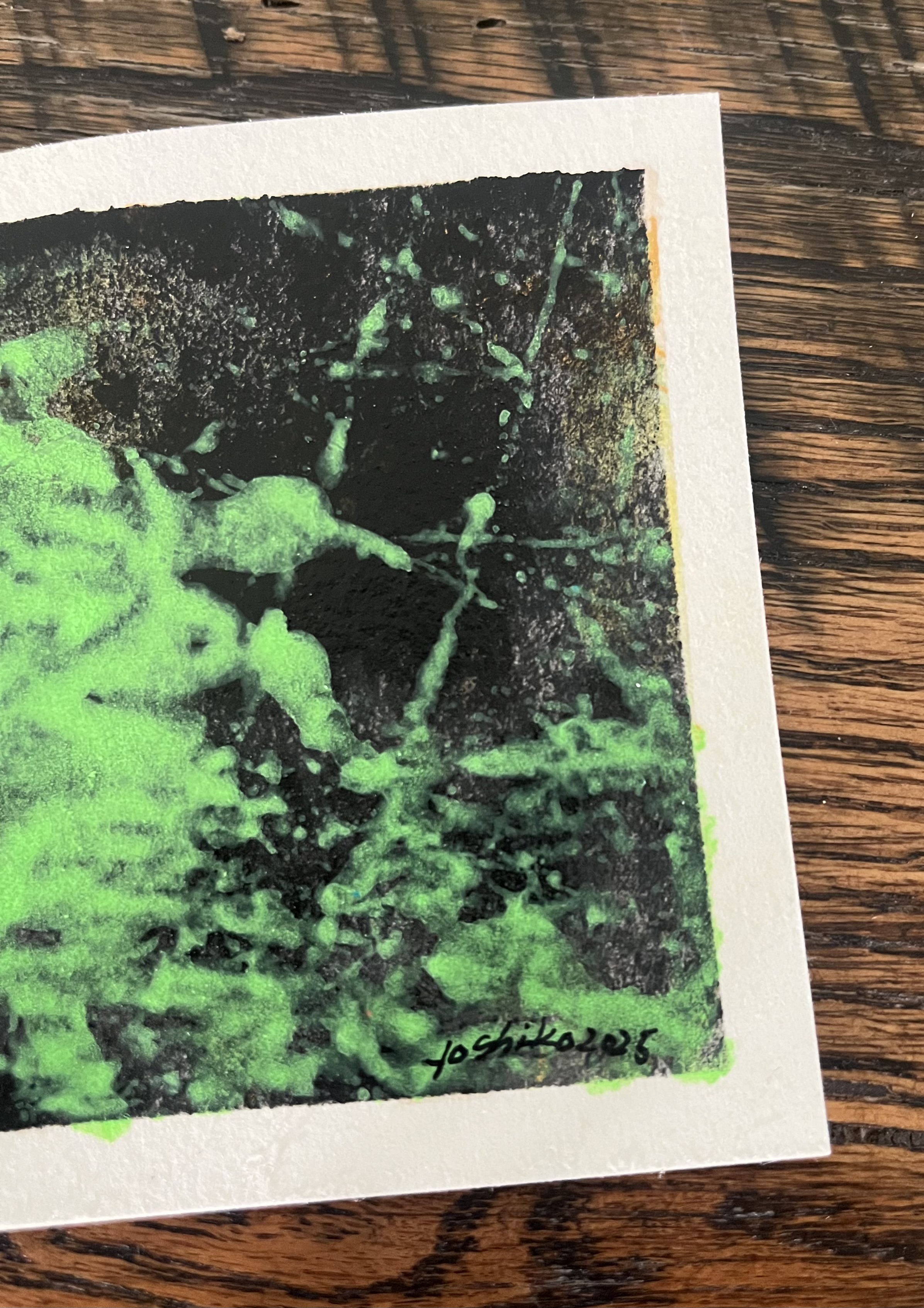 Acrylic Postcard with envelope "His Way"/ アクリリック ポストカード封筒つき「ヒズウェイ」