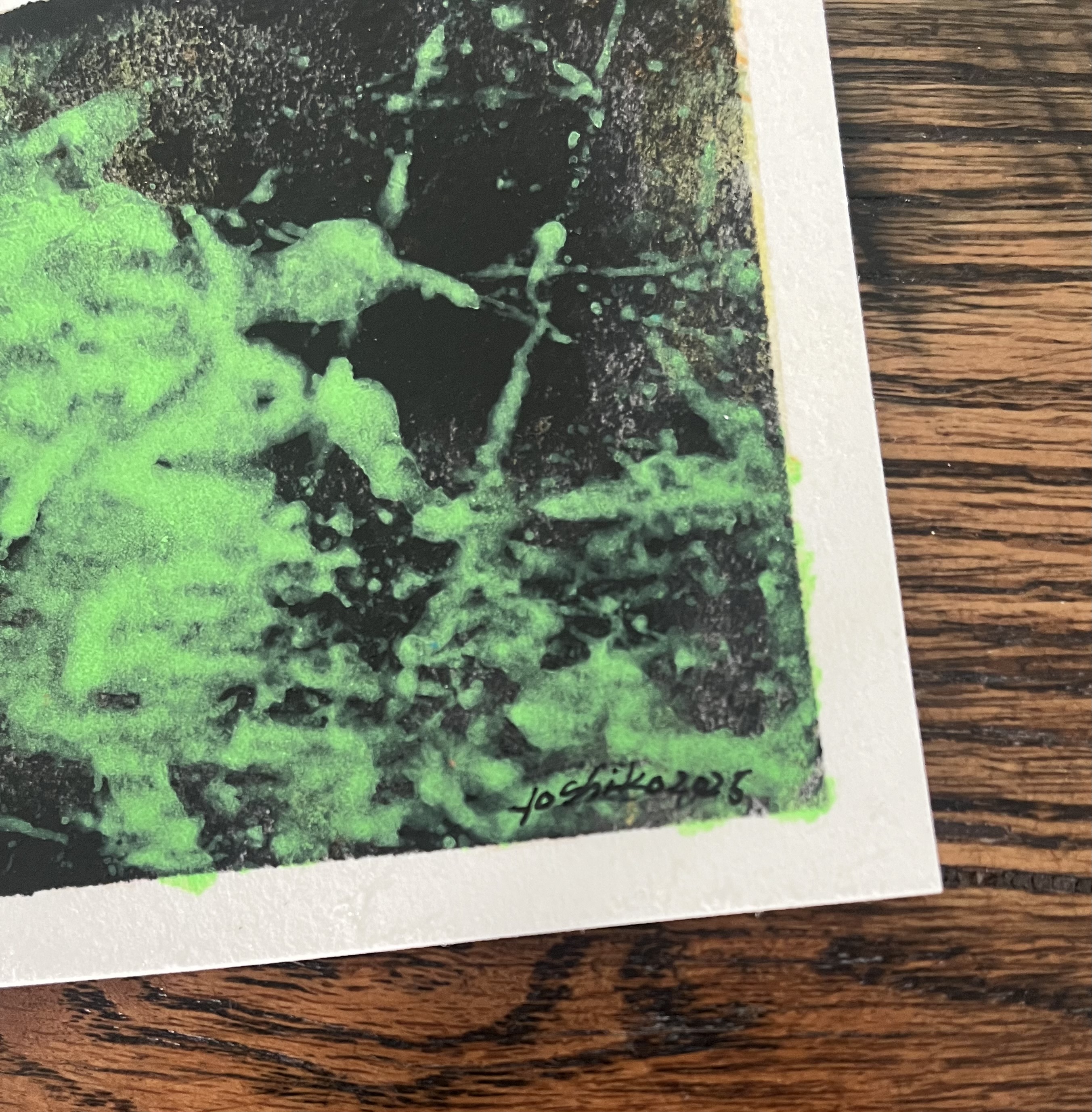 Acrylic Postcard with envelope "His Way"/ アクリリック ポストカード封筒つき「ヒズウェイ」