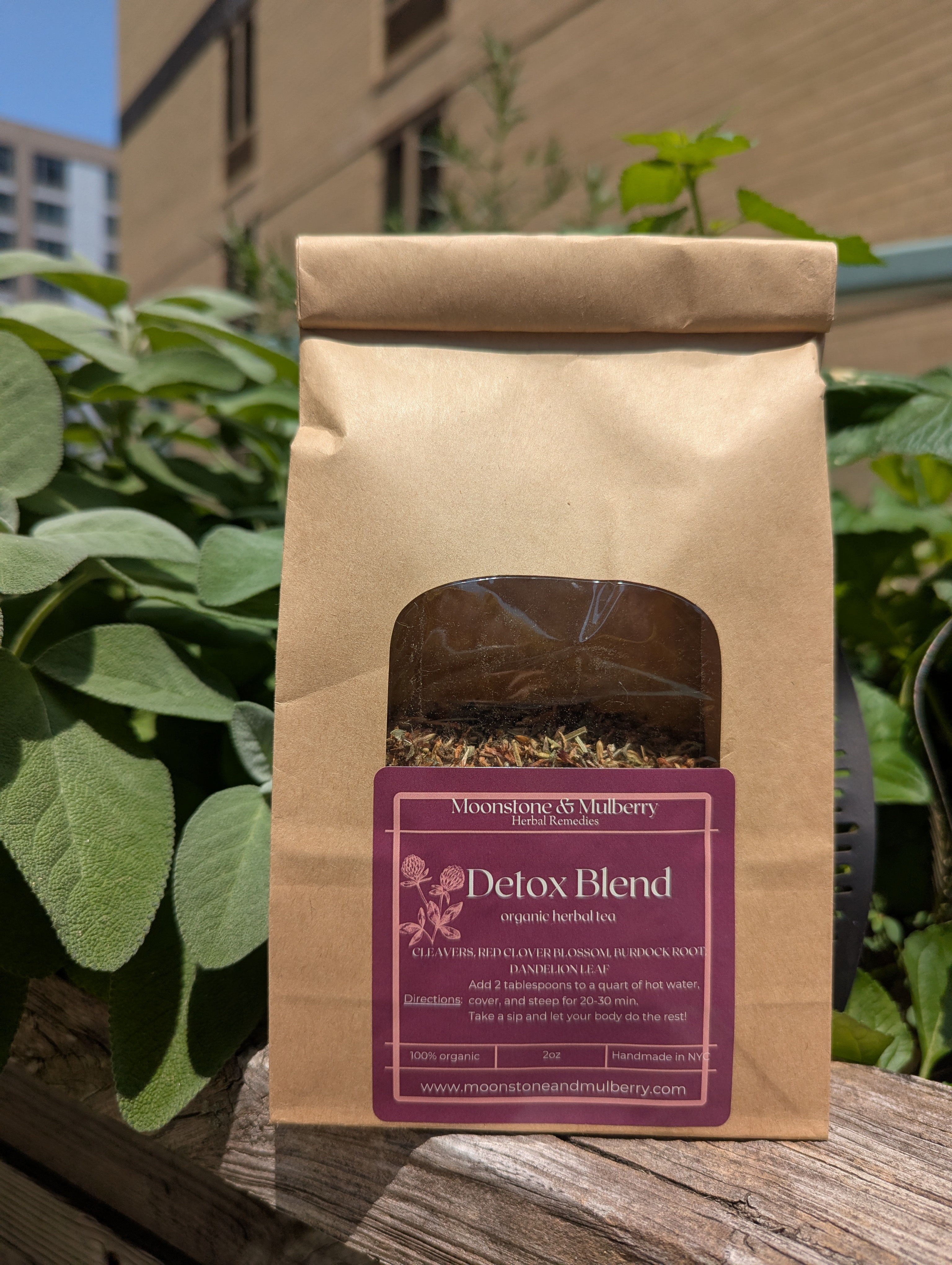 Detox Blend Organic Herbal Tea