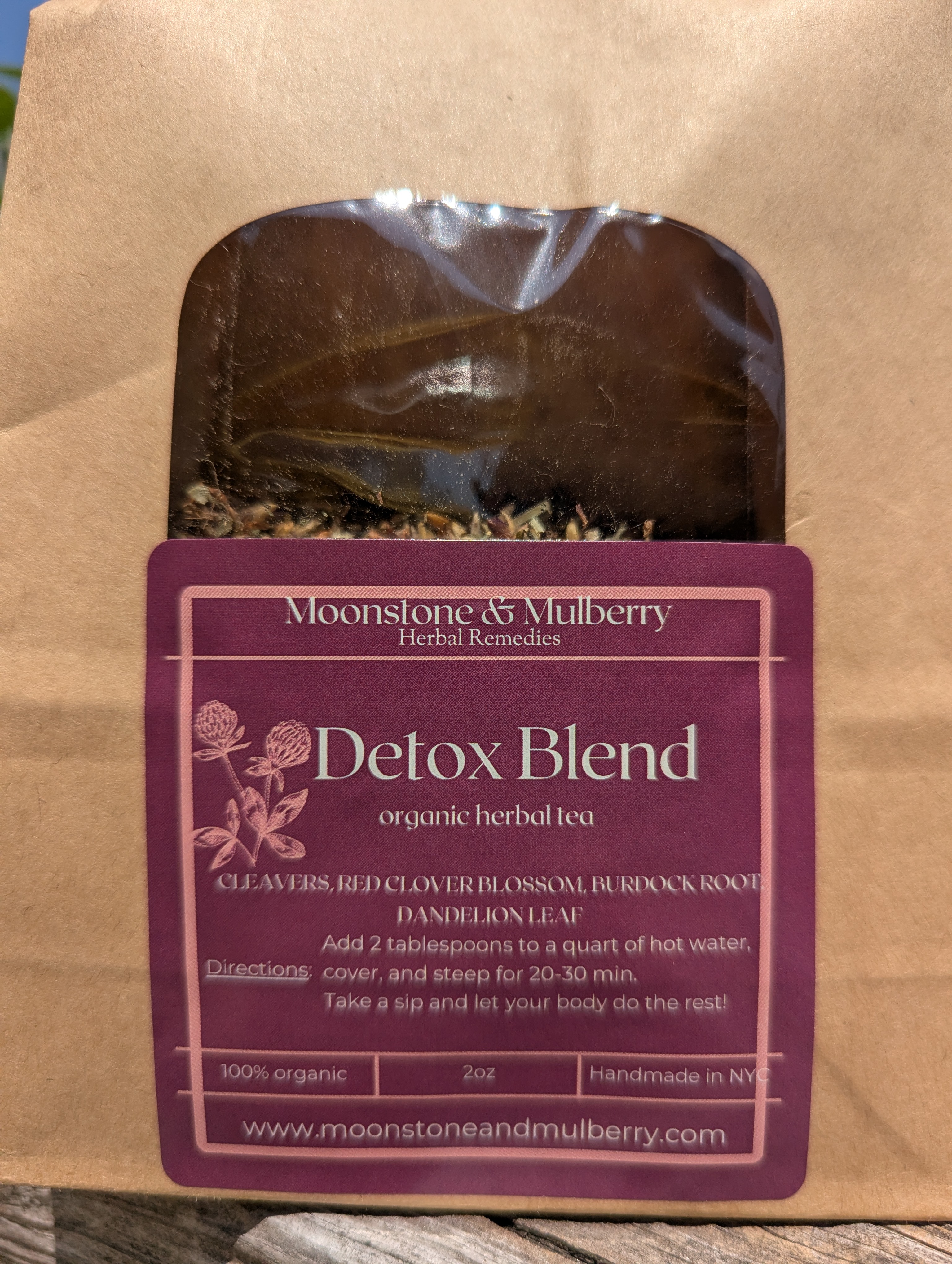 Detox Blend Organic Herbal Tea