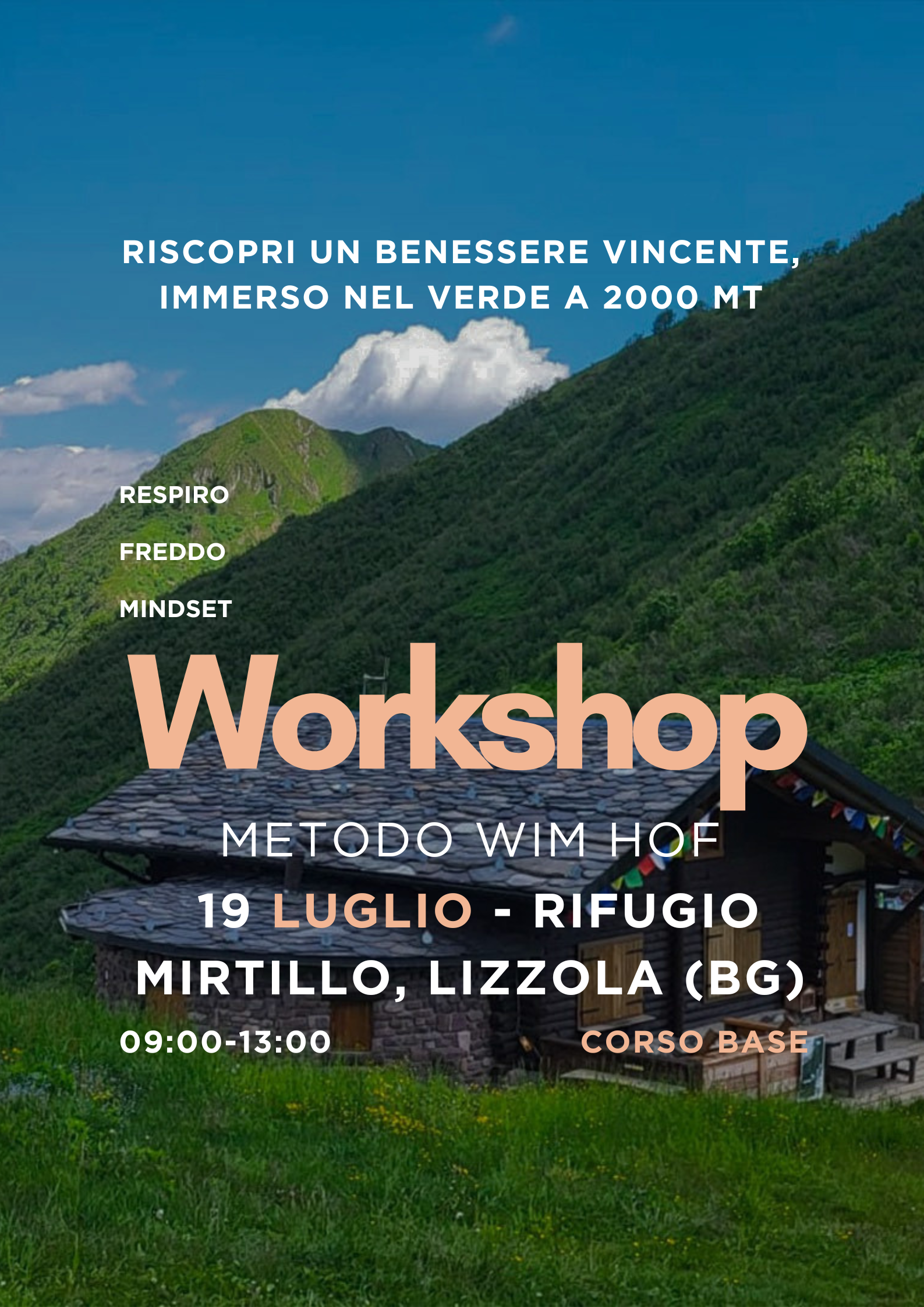 19 Luglio - Workshop metodo Wim Hof