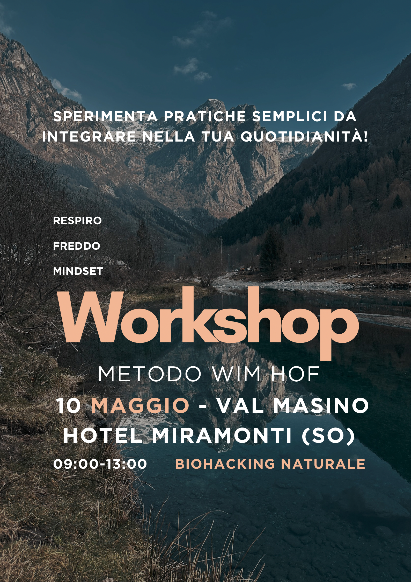 10 maggio - workshop metodo Wim Hof