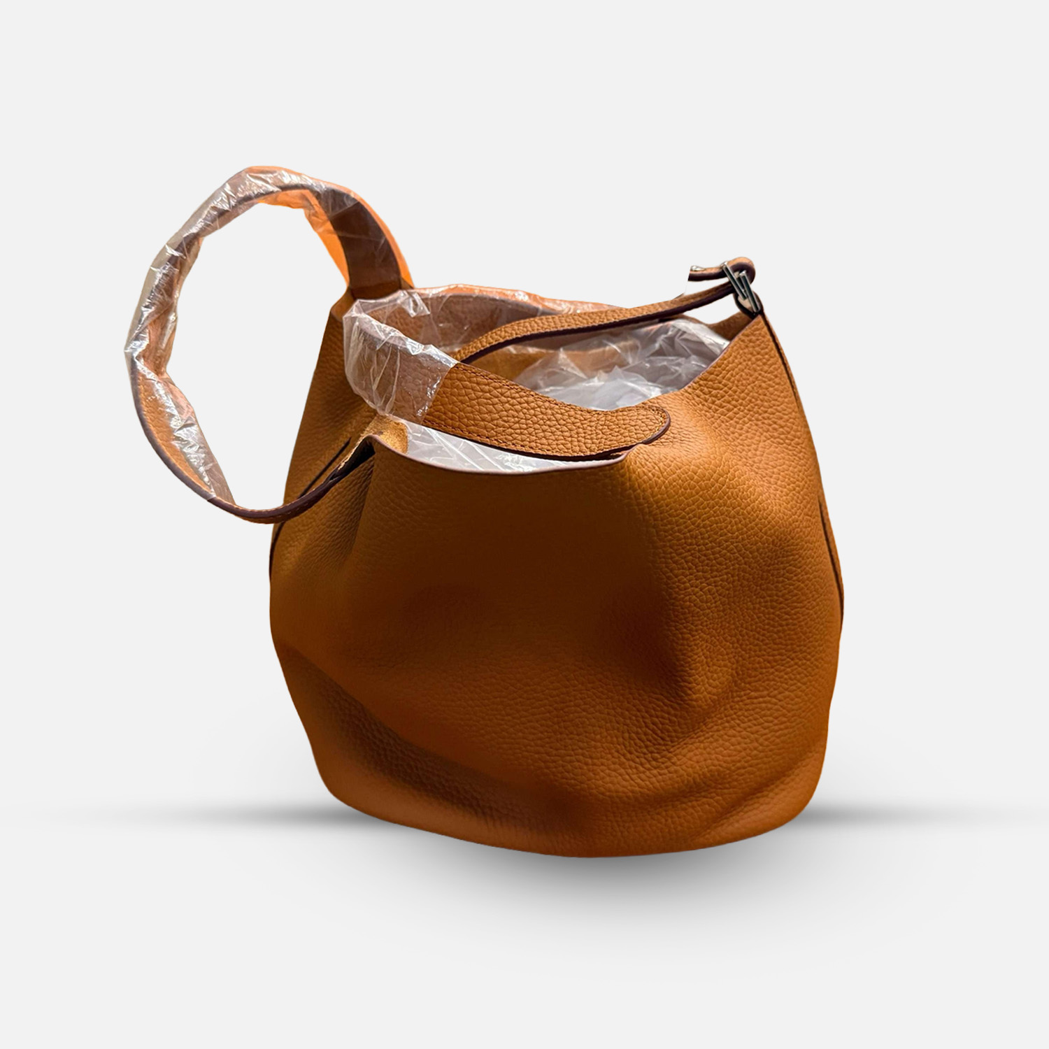 Hermès Classic Brown Leather Tote Bag