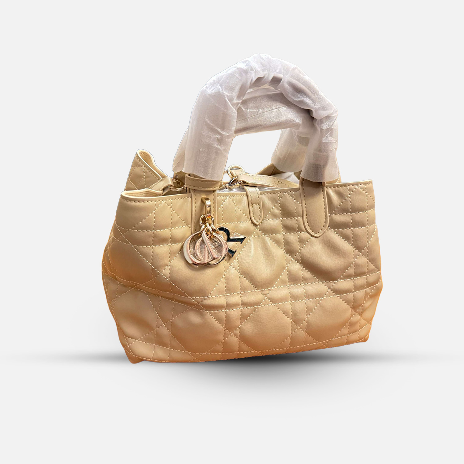 Dior Quilted Beige Handbag