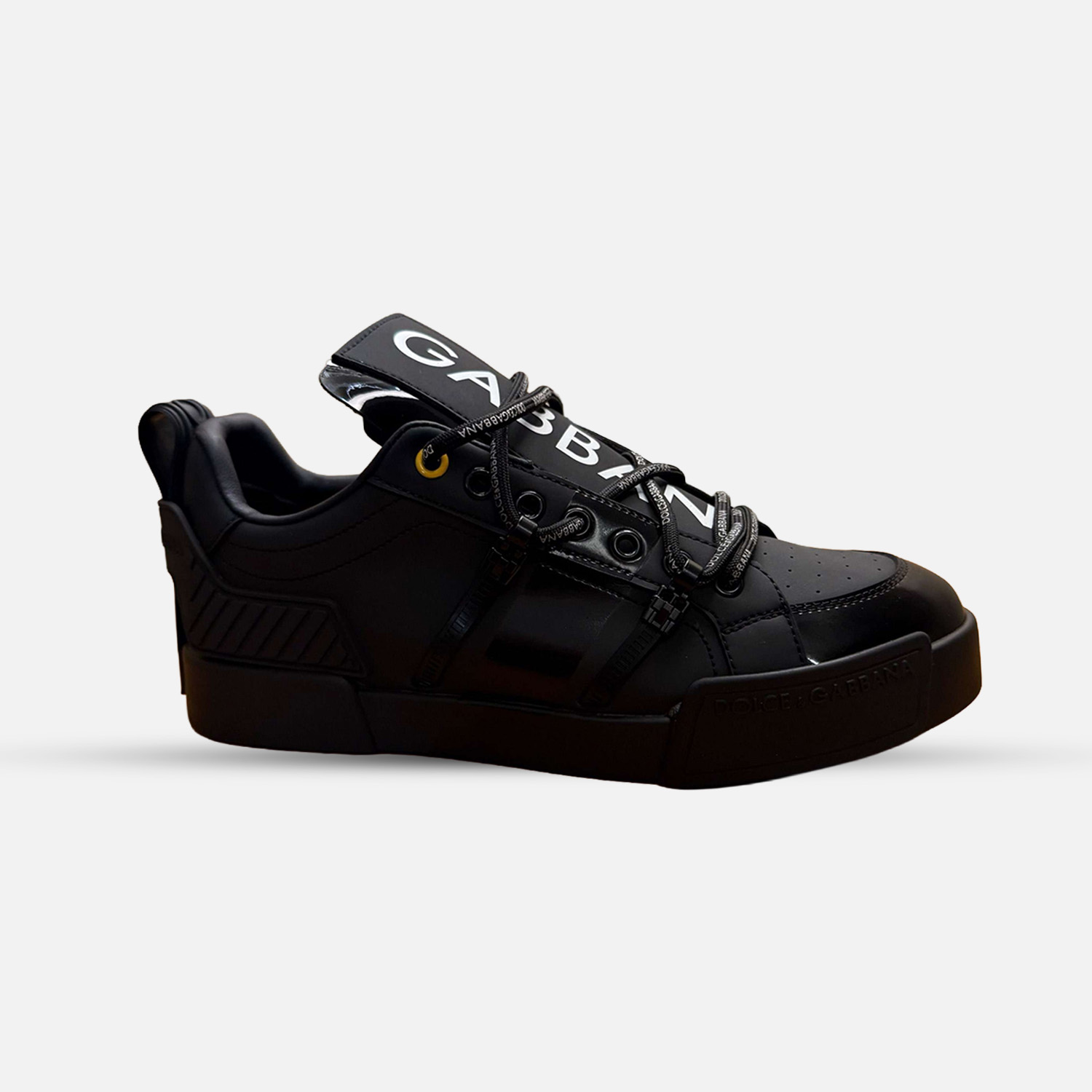 Black Designer Sneaker