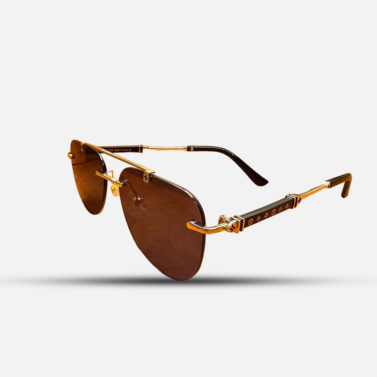 LV Luxury Rimless Sunglasses