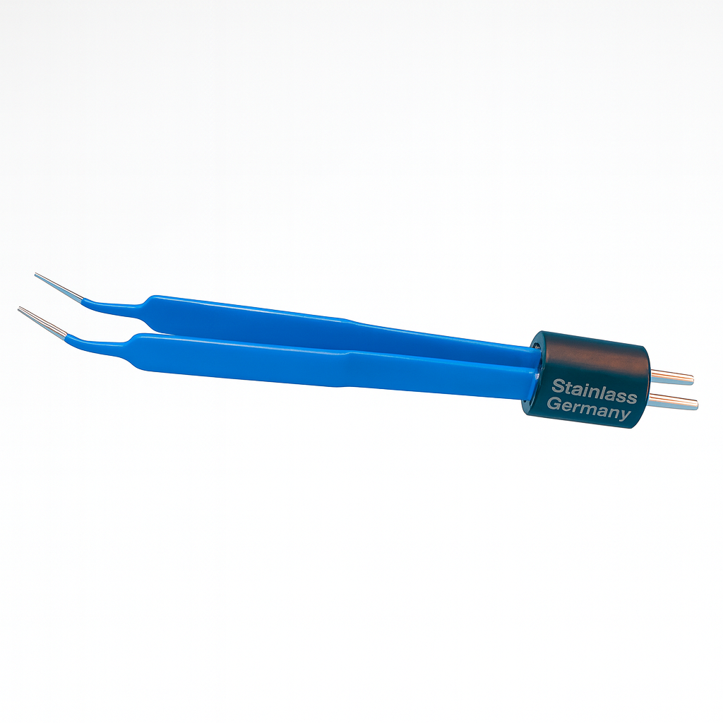 Iris Angled Bipolar Forceps 