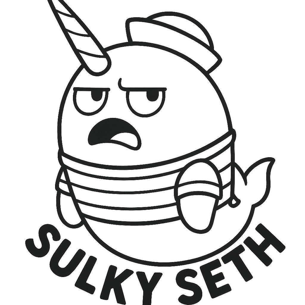 Salty as Fox: Sulky Seth Sticker Pack