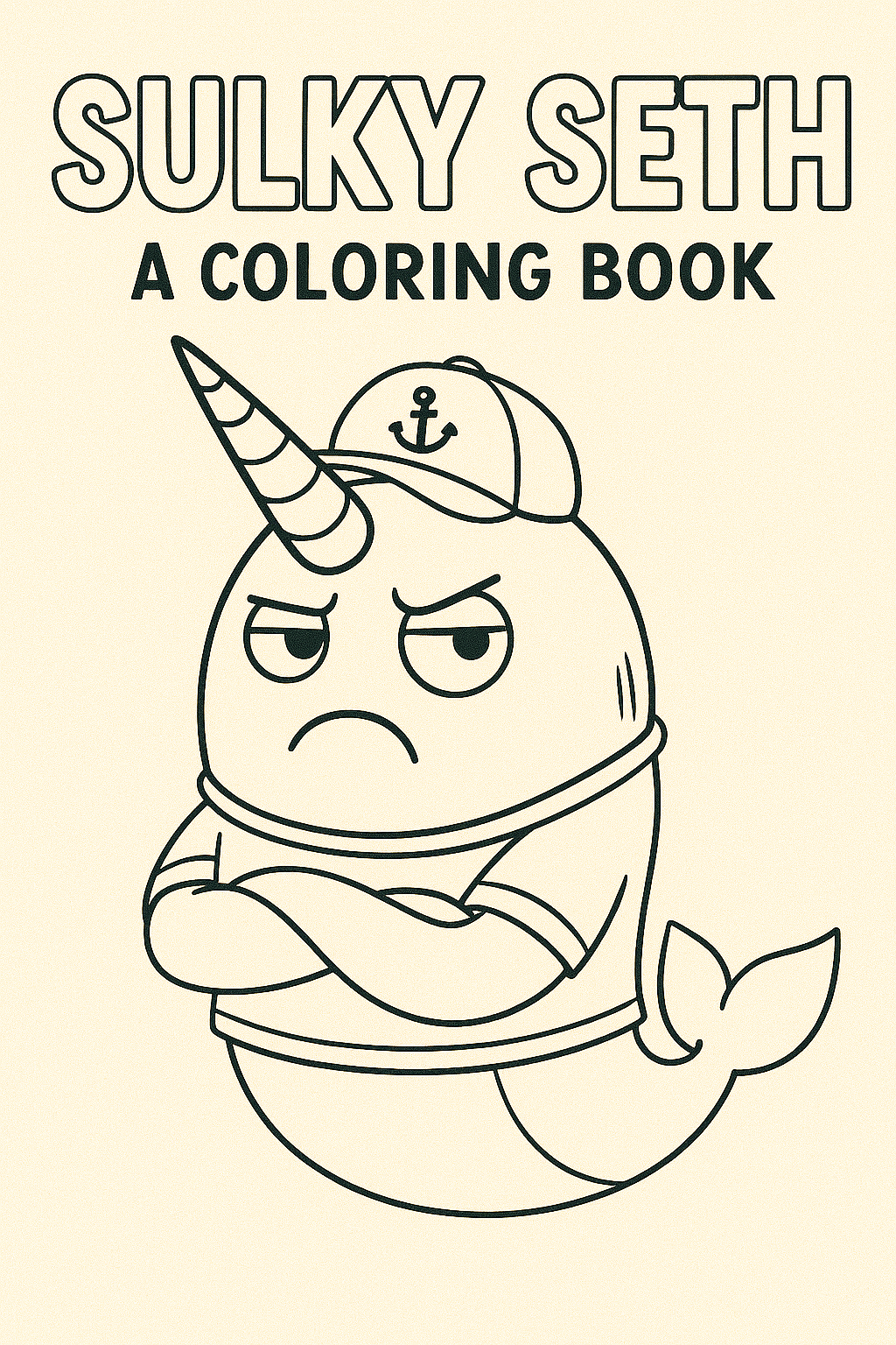 Salty as Fox: Sulky Seth Coloring Book