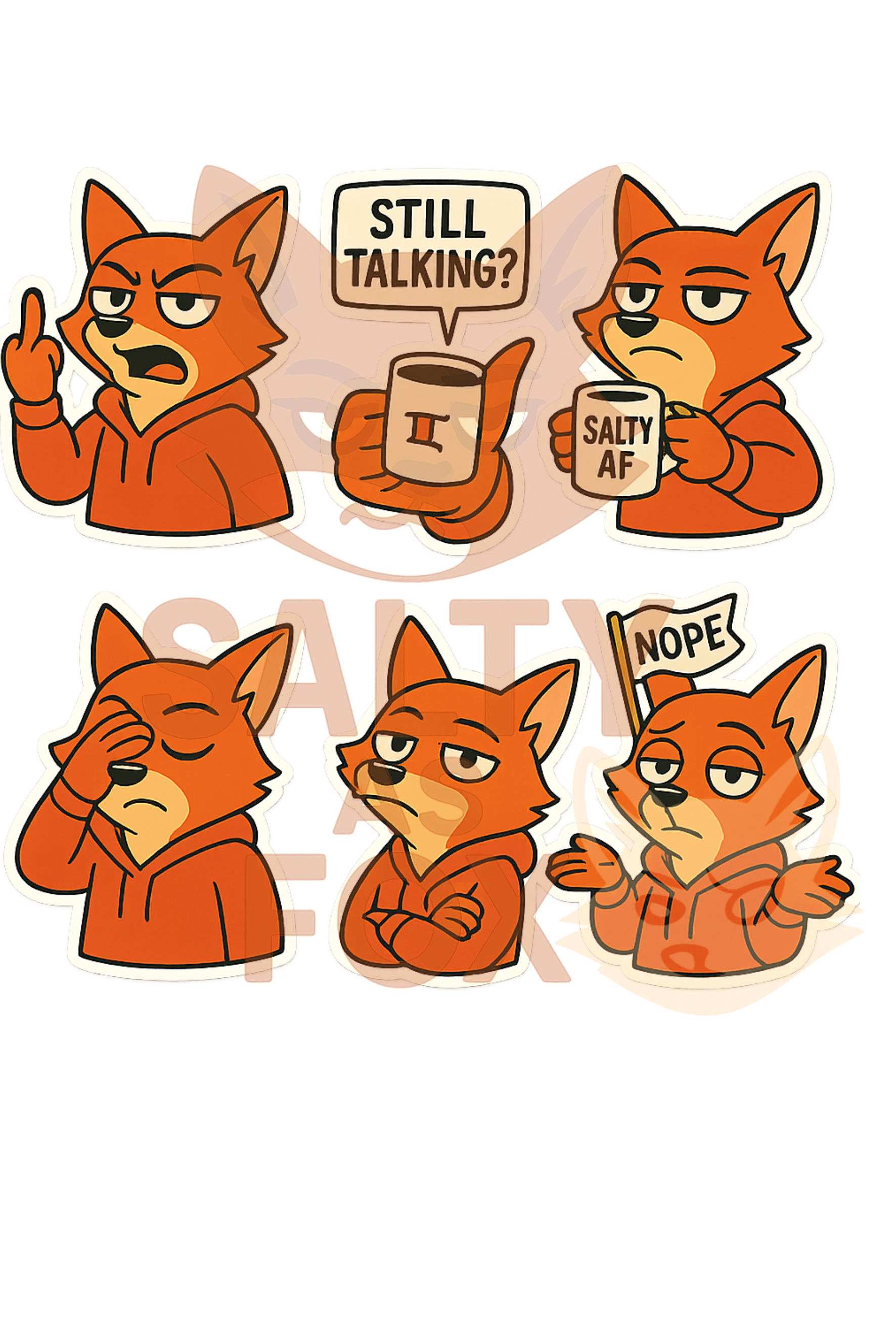 💅🔥 Salty Snapps Bundle: Coloring Book & Digital Sticker Pack