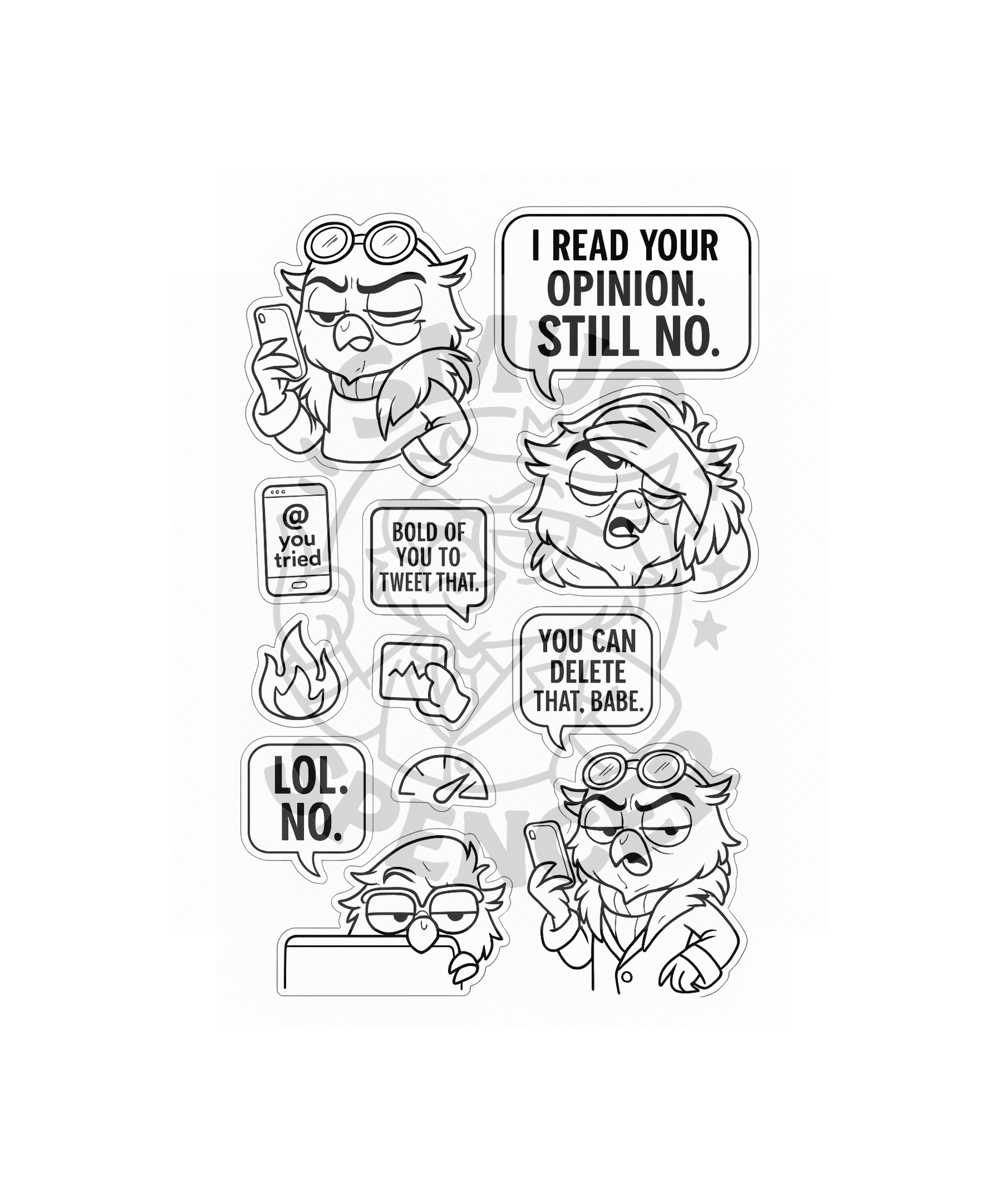 Smug Spencer’s Ultimate Sass Pack