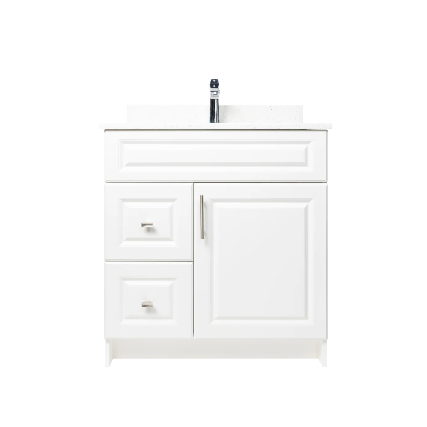 30" MDF With Drawer Vanity - Classic Style