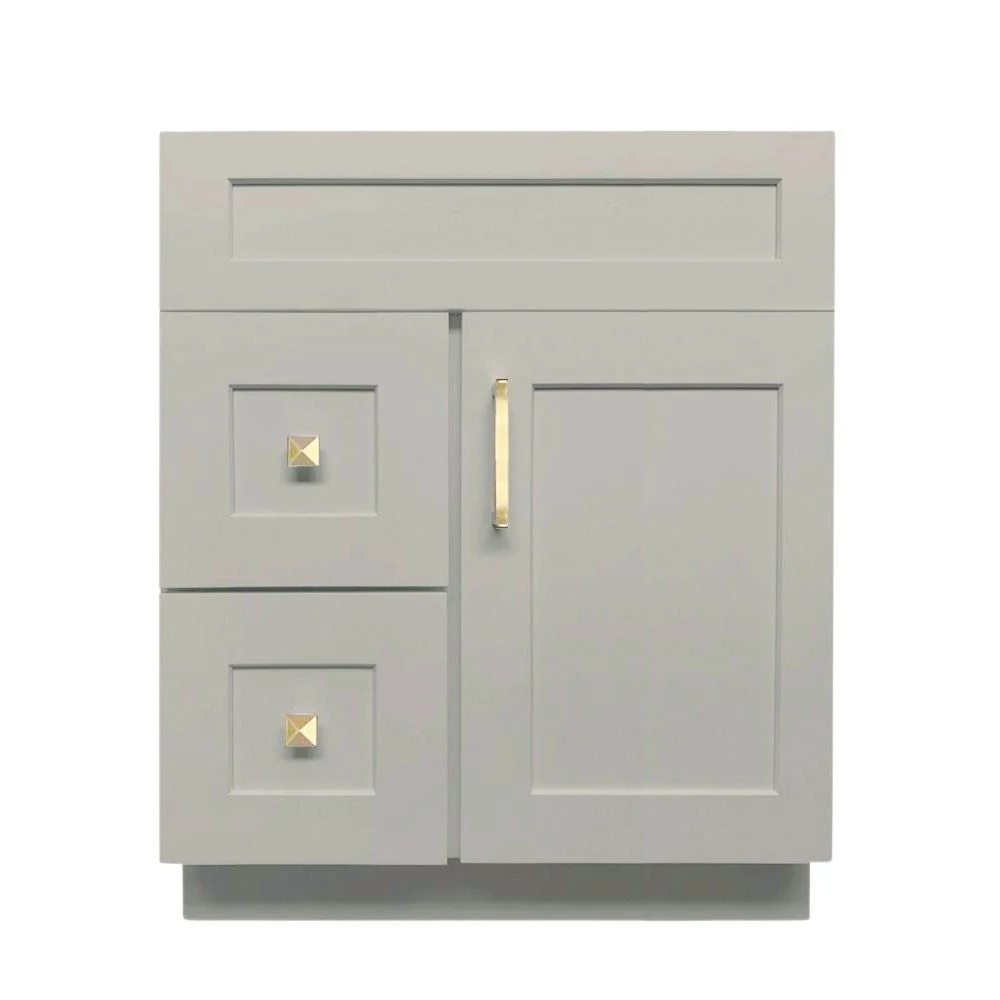 30" Wood Vanity With Drawers - Shaker