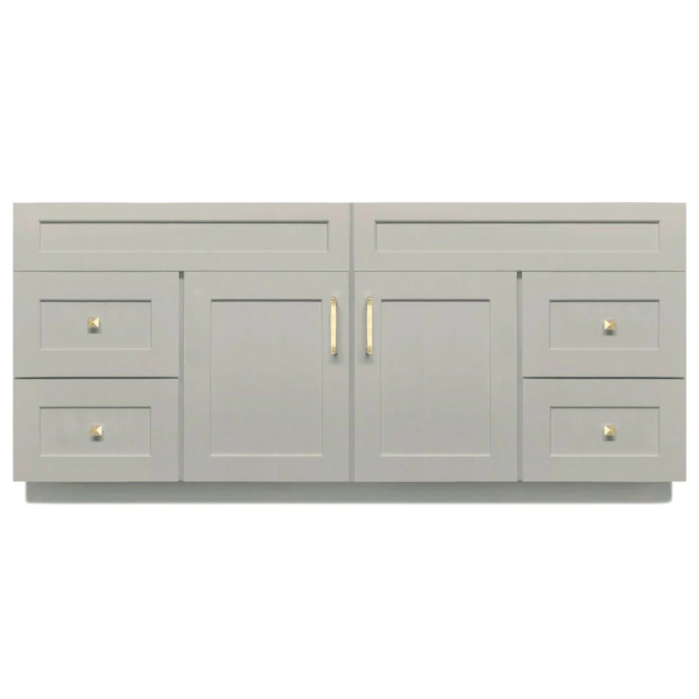 72" Wood Vanity Single Sink - Shaker