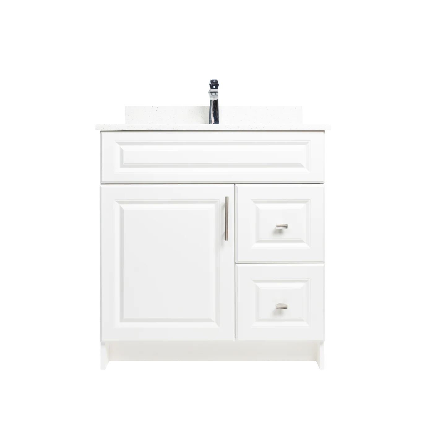 30" MDF With Drawer Vanity - Classic Style