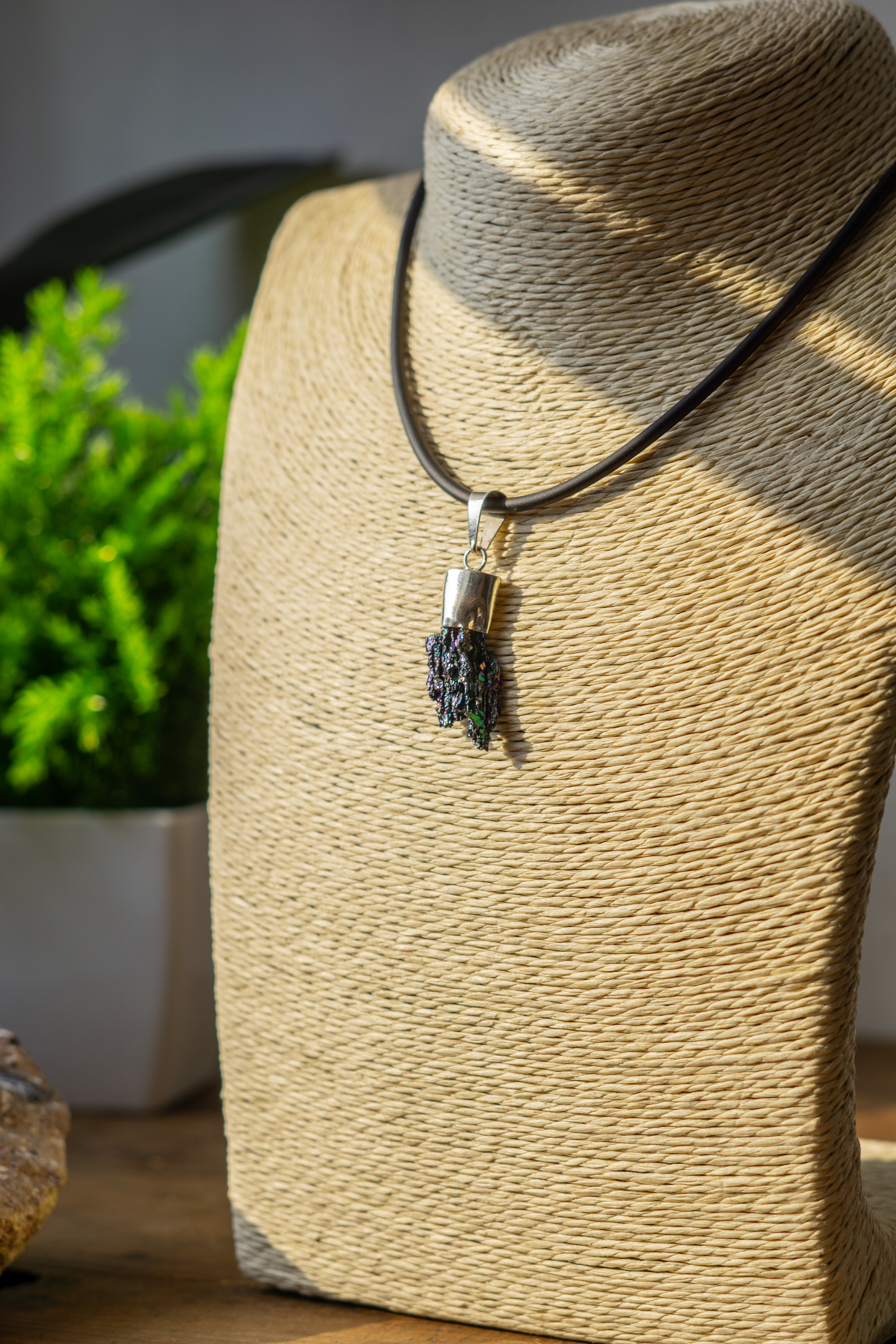 Collar de Silicio con plata