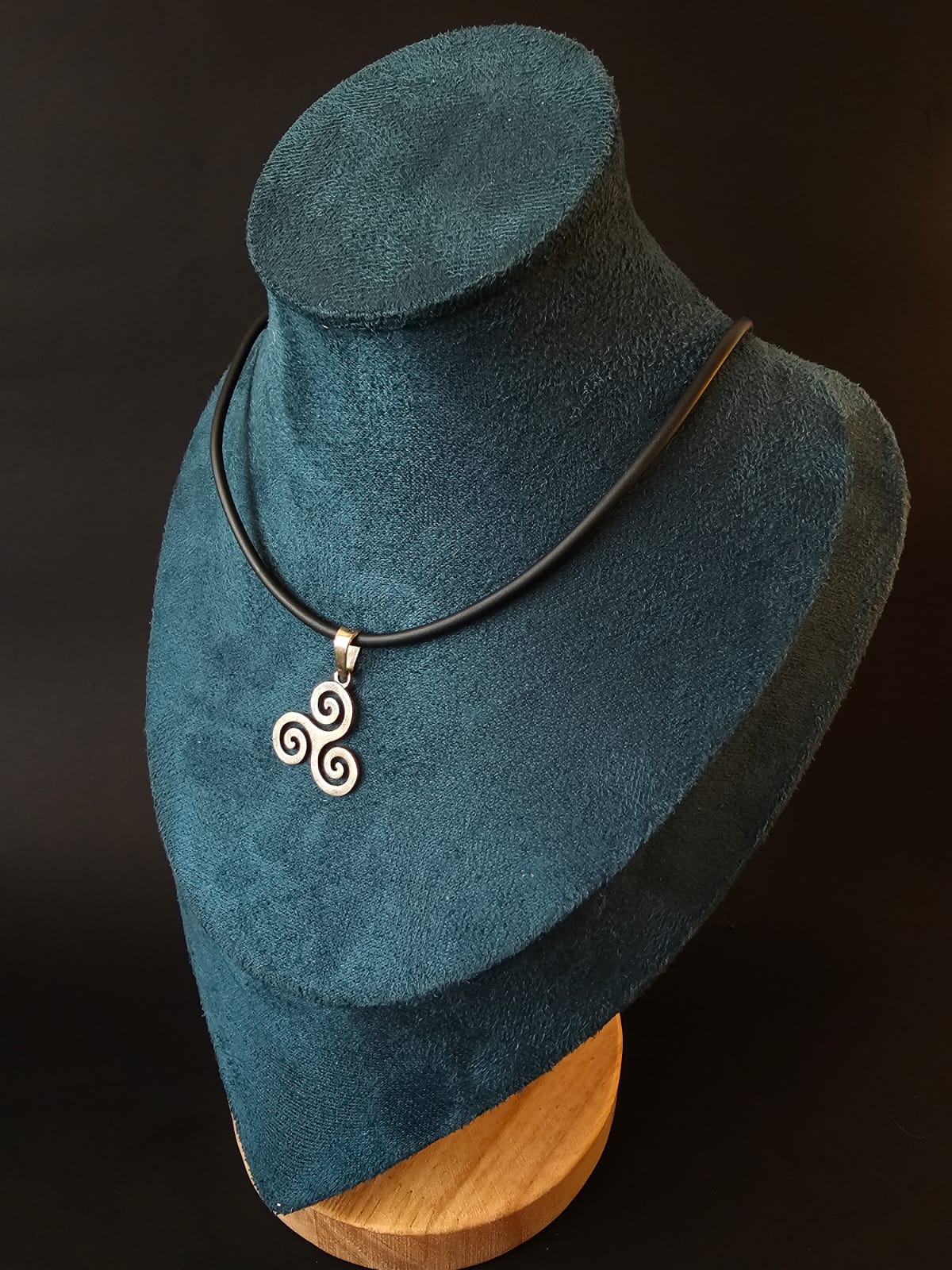 Collar con dije celta Plata 925