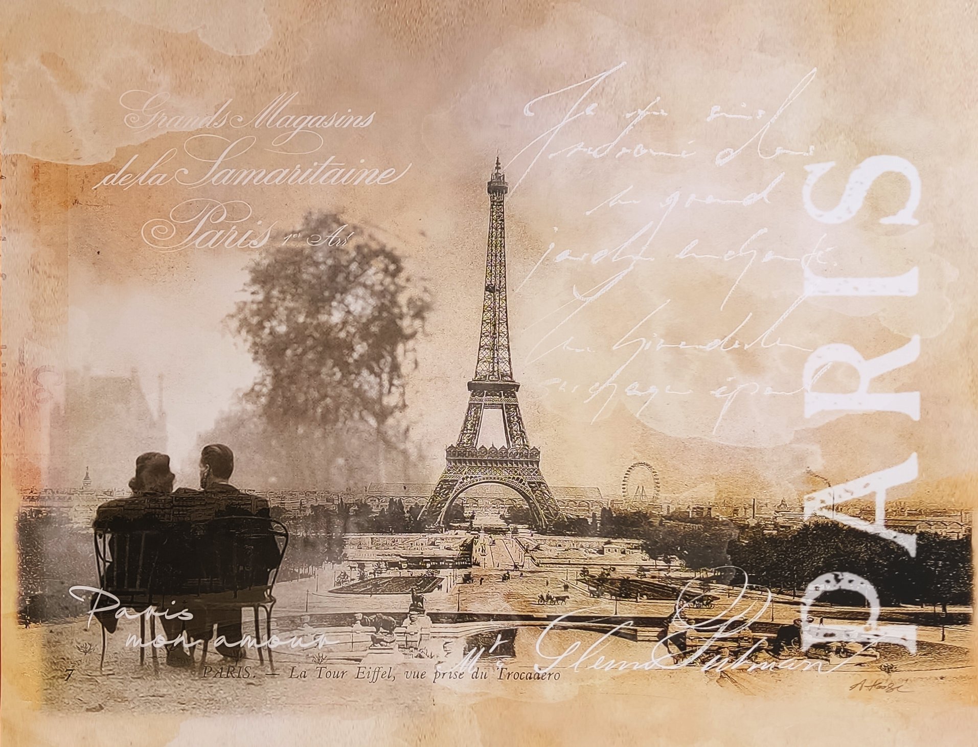 LITOGRAFÍA DE IMPORTACIÓN PARIS