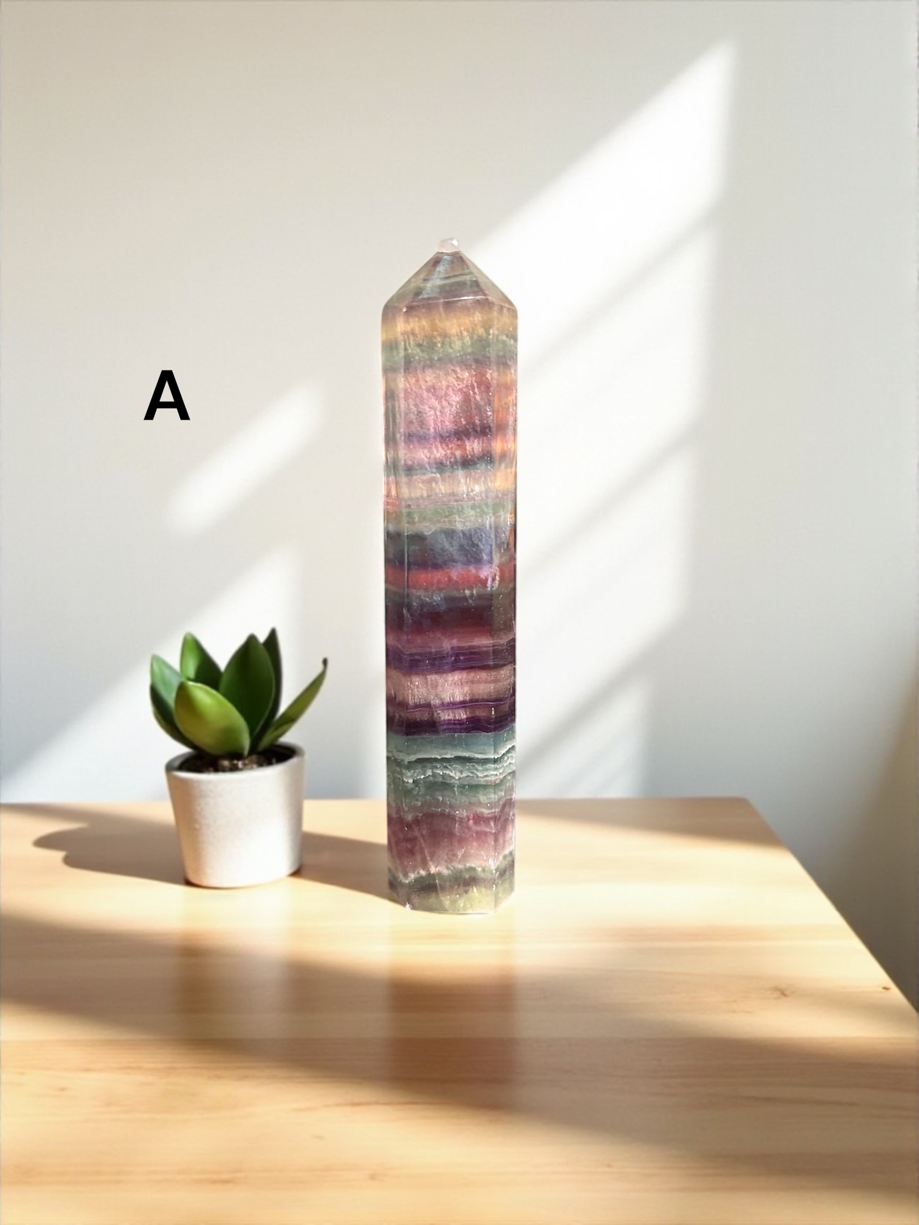 Rainbow Fluorite Towers (Small)