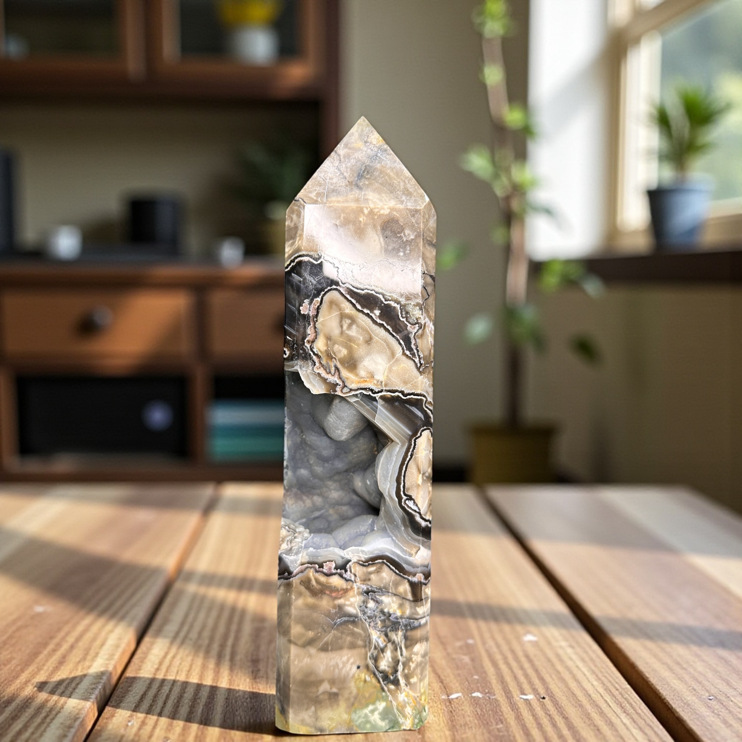 Volcano Agate Tower 
