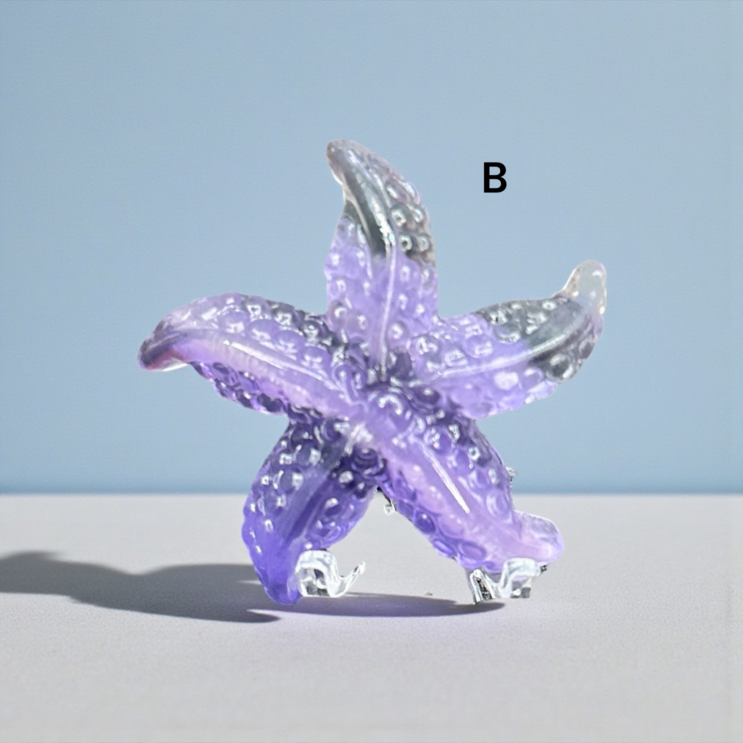 Rainbow Fluorite Star- Fish 