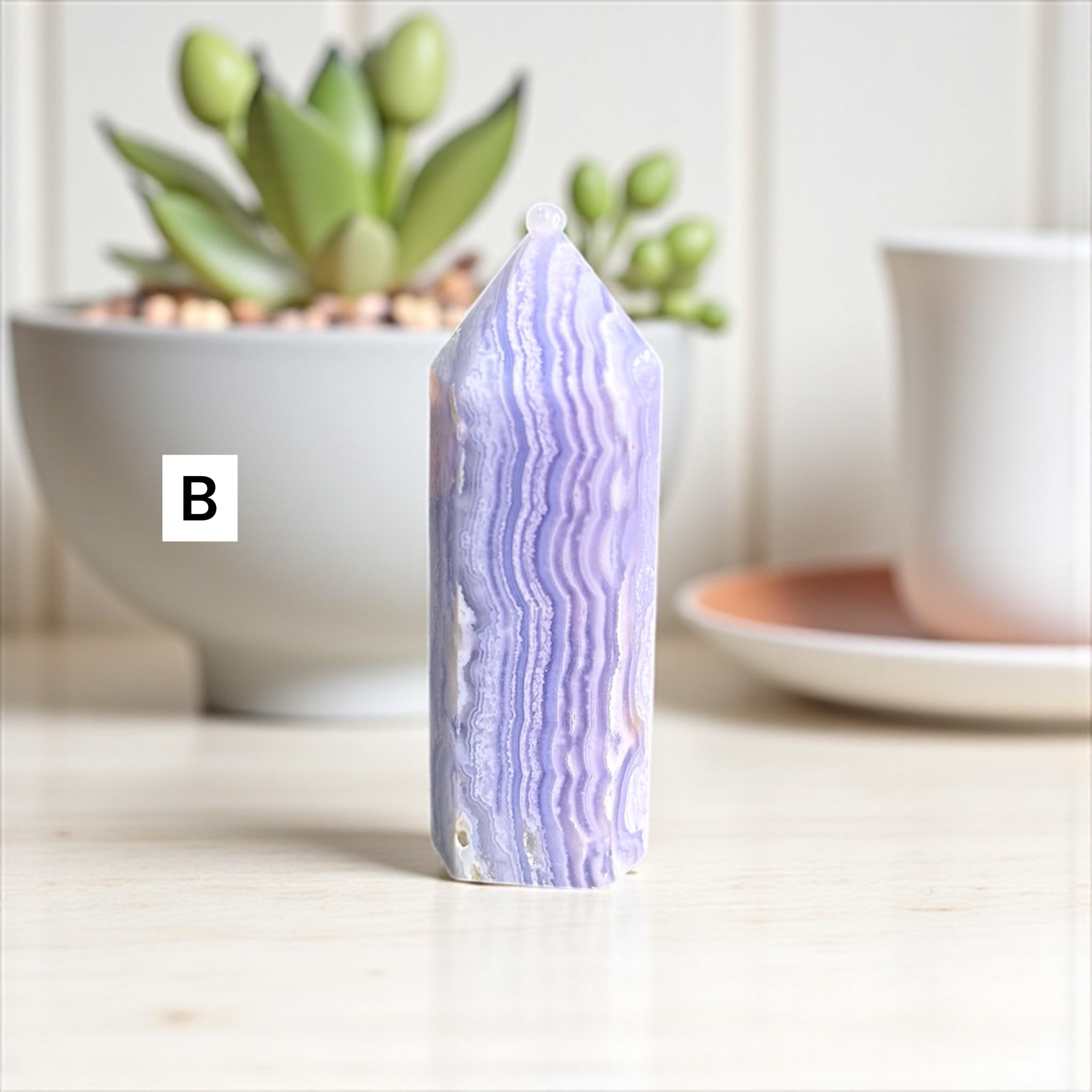 Blue Lace Agate Towers 